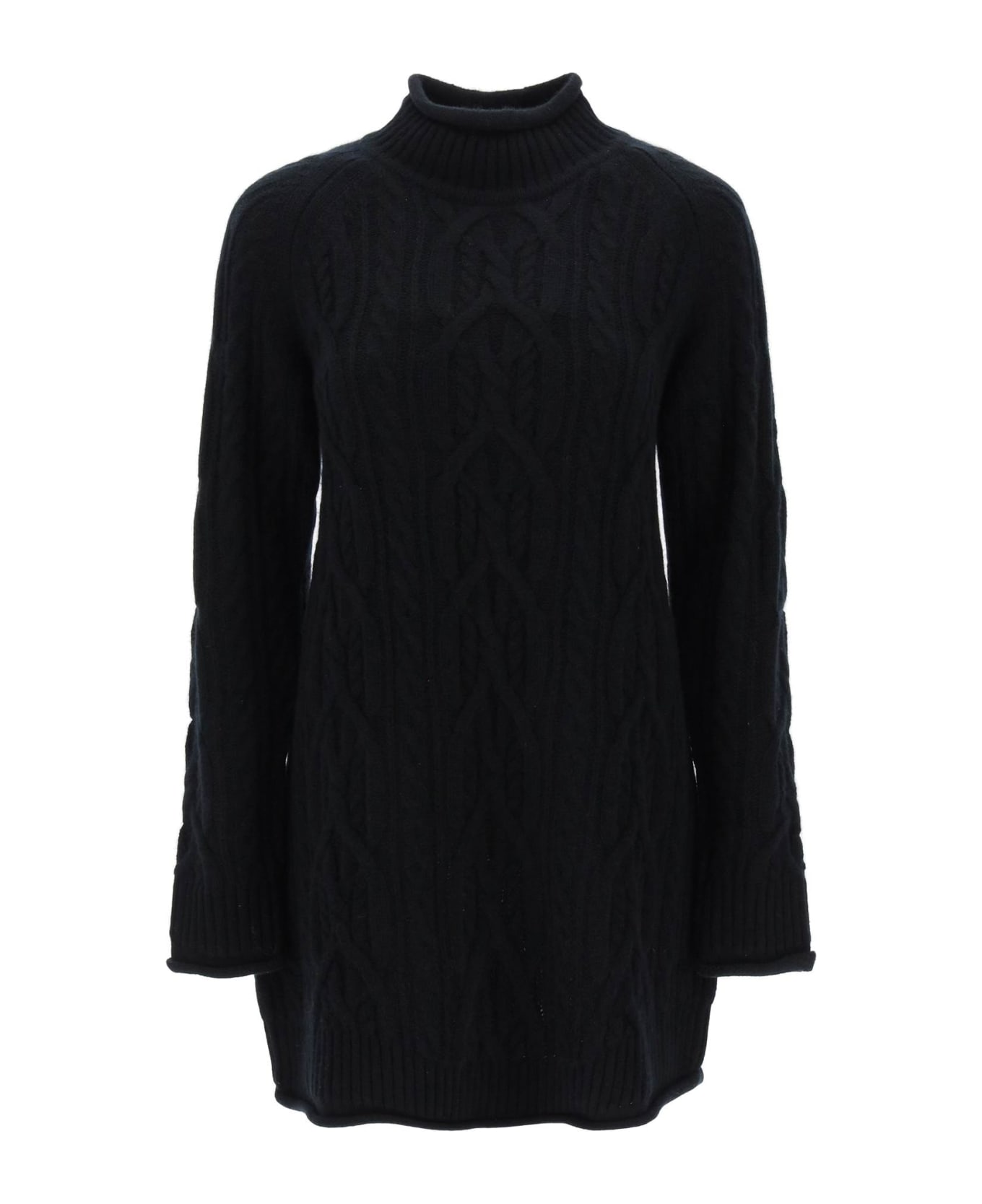 Loulou Studio Layo Cashmere Mini Dress - BLACK (Black)