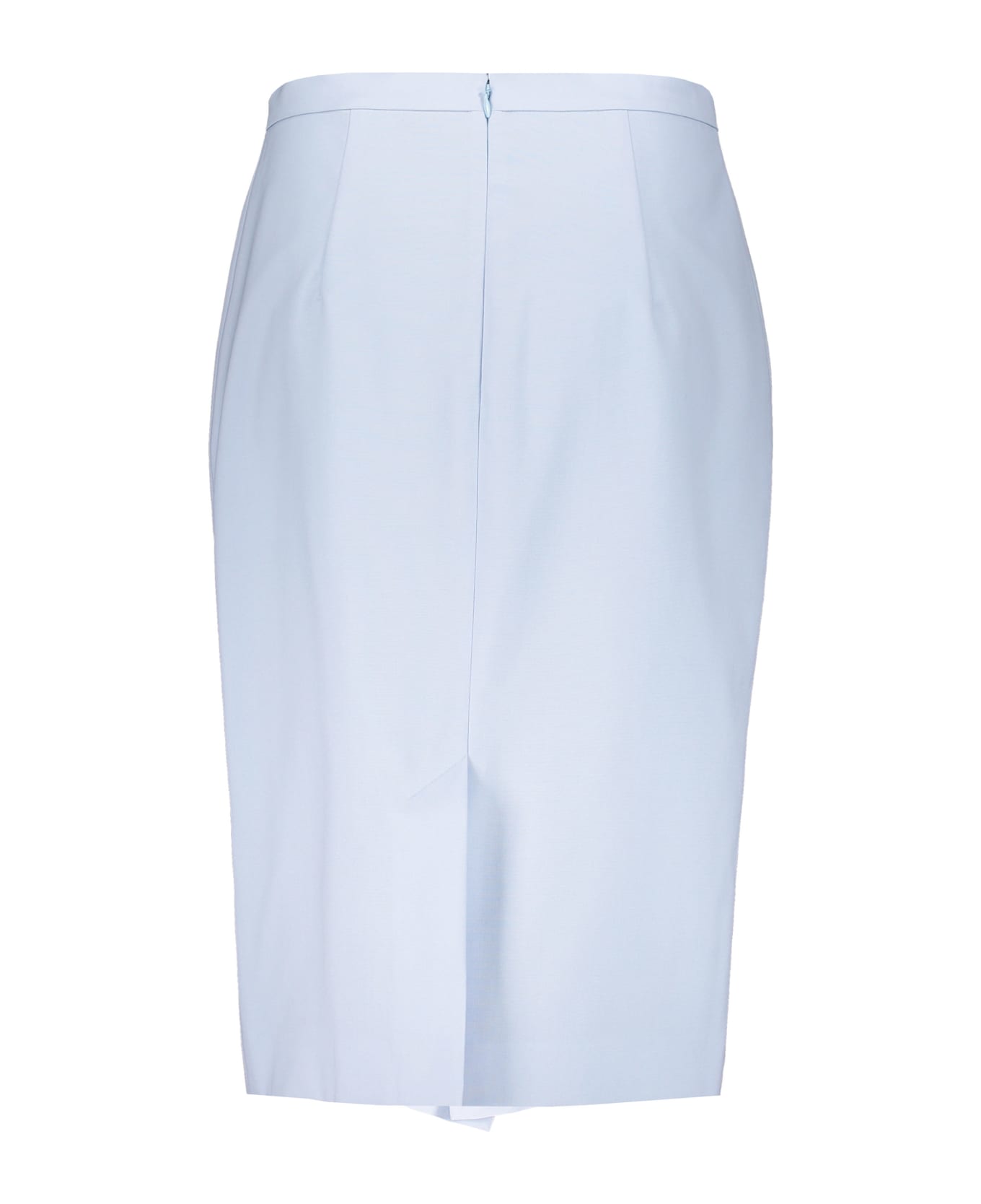 Burberry Midi Skirt - Light Blue スカート