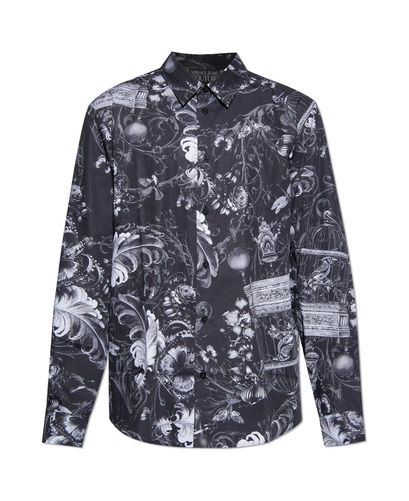 Versace Jeans Couture Patterned Shirt - black