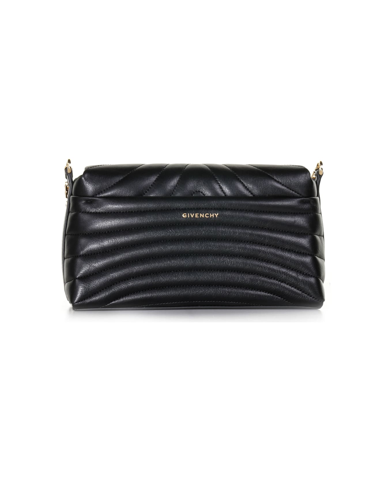 Givenchy 4g Soft Bag In Quilted Leather - BLACK