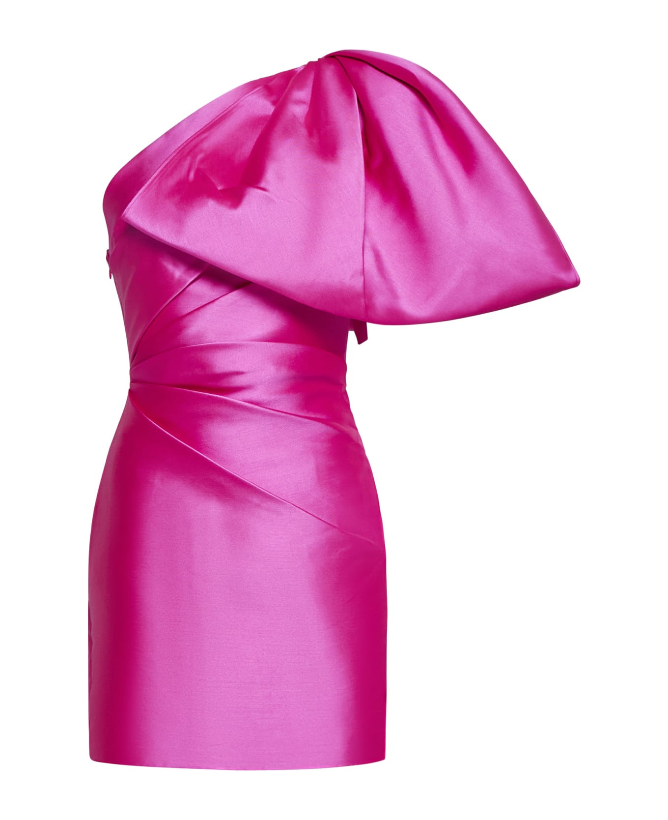 Solace London Dress - Fuchsia