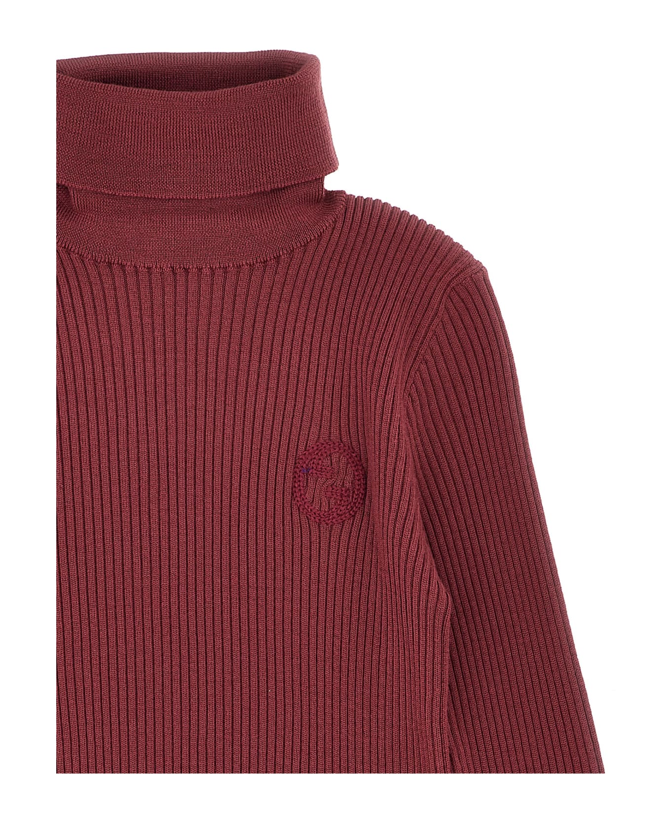 Gucci Ribbed Sweater - Purple