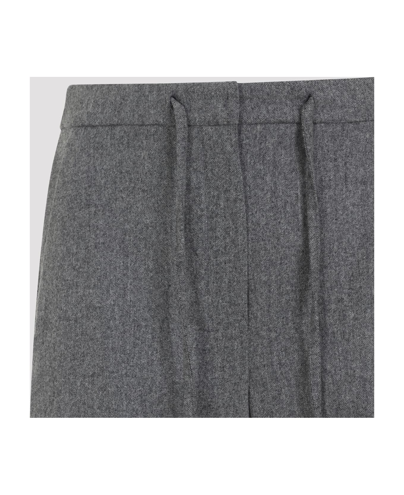 
S Max Mara Floria Cropped Pants - Grigio