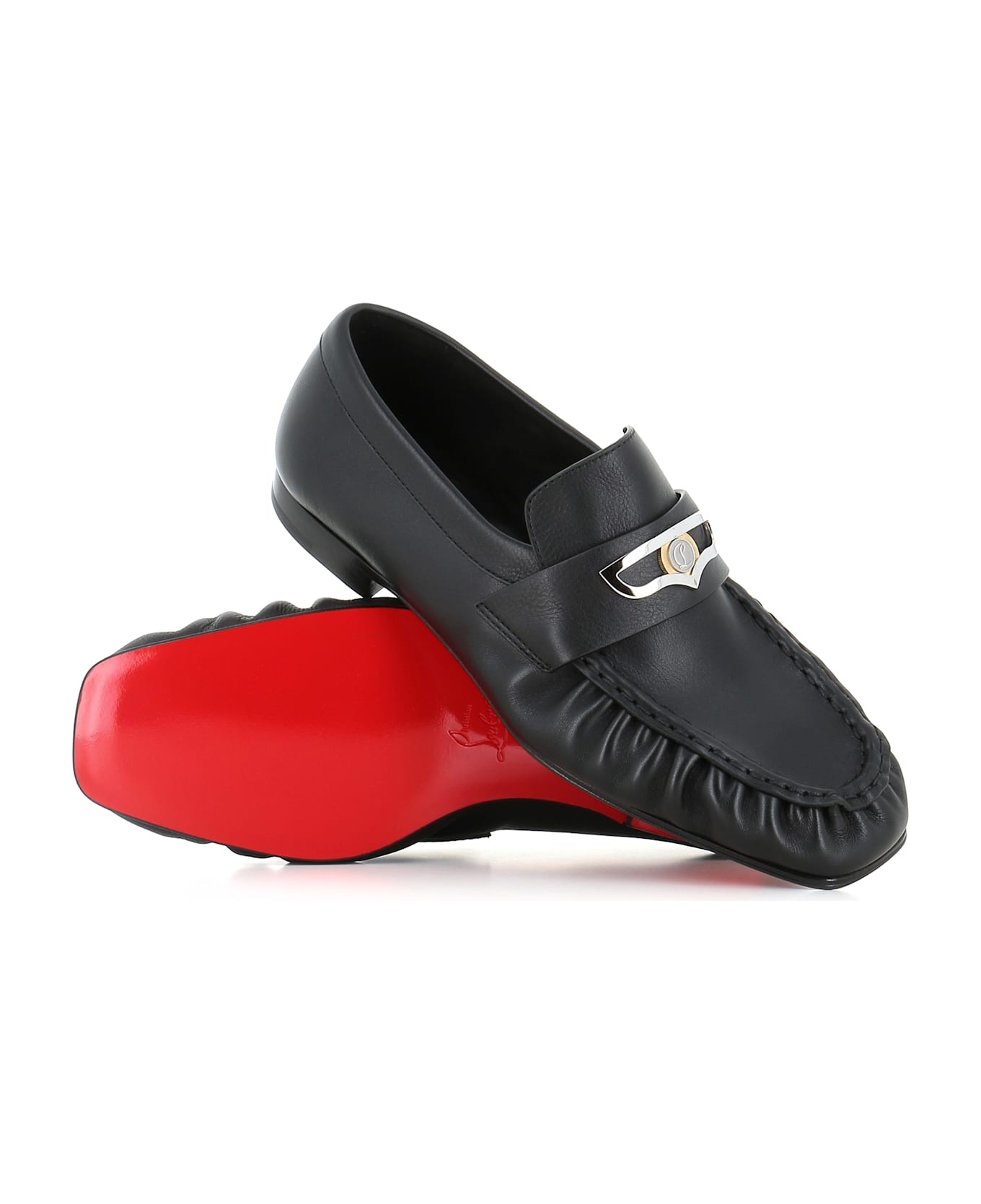 Christian Louboutin Loafer Mocallista Flat - Black