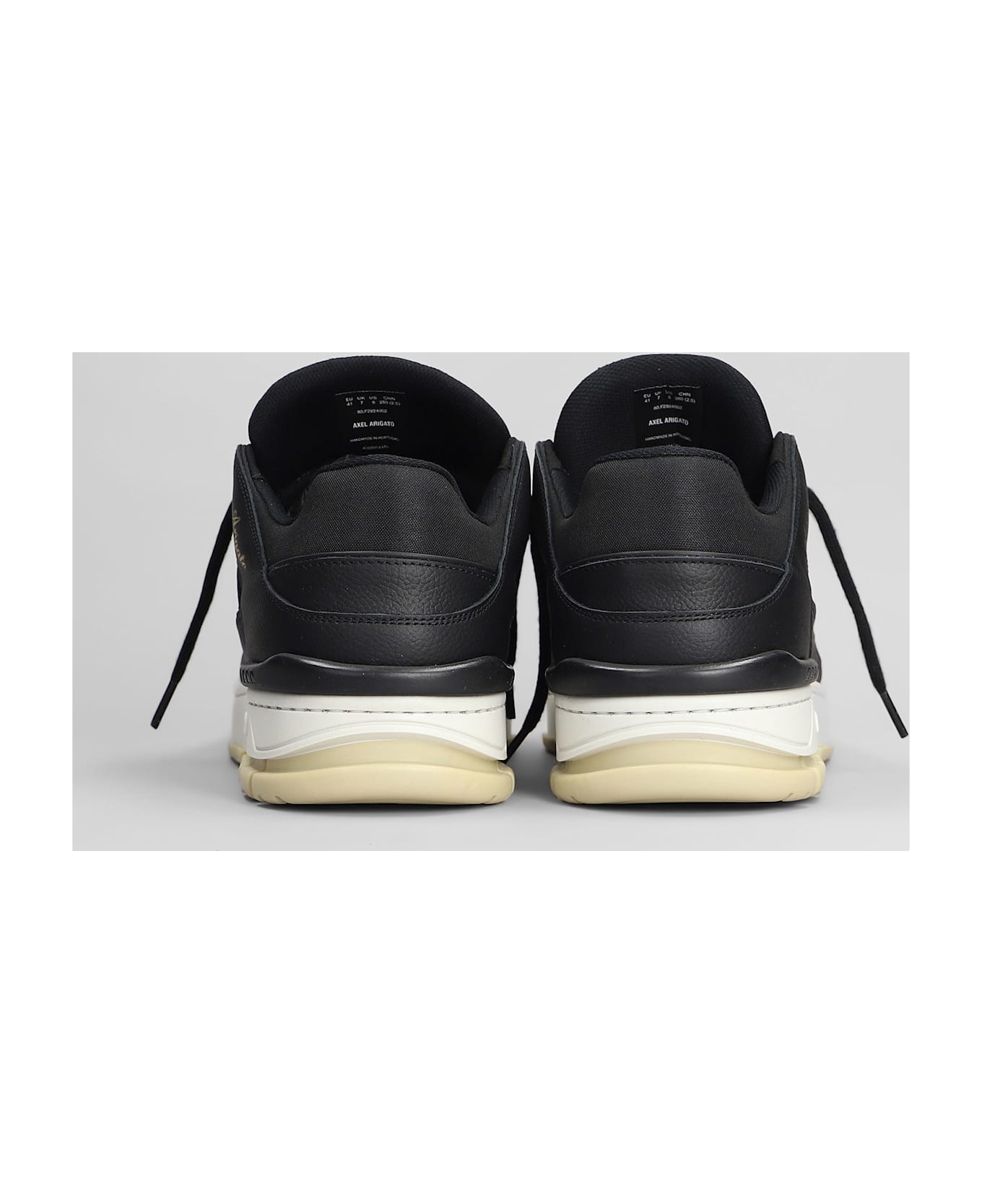 Axel Arigato Area Lo Sneaker Sneakers In Black Leather - black