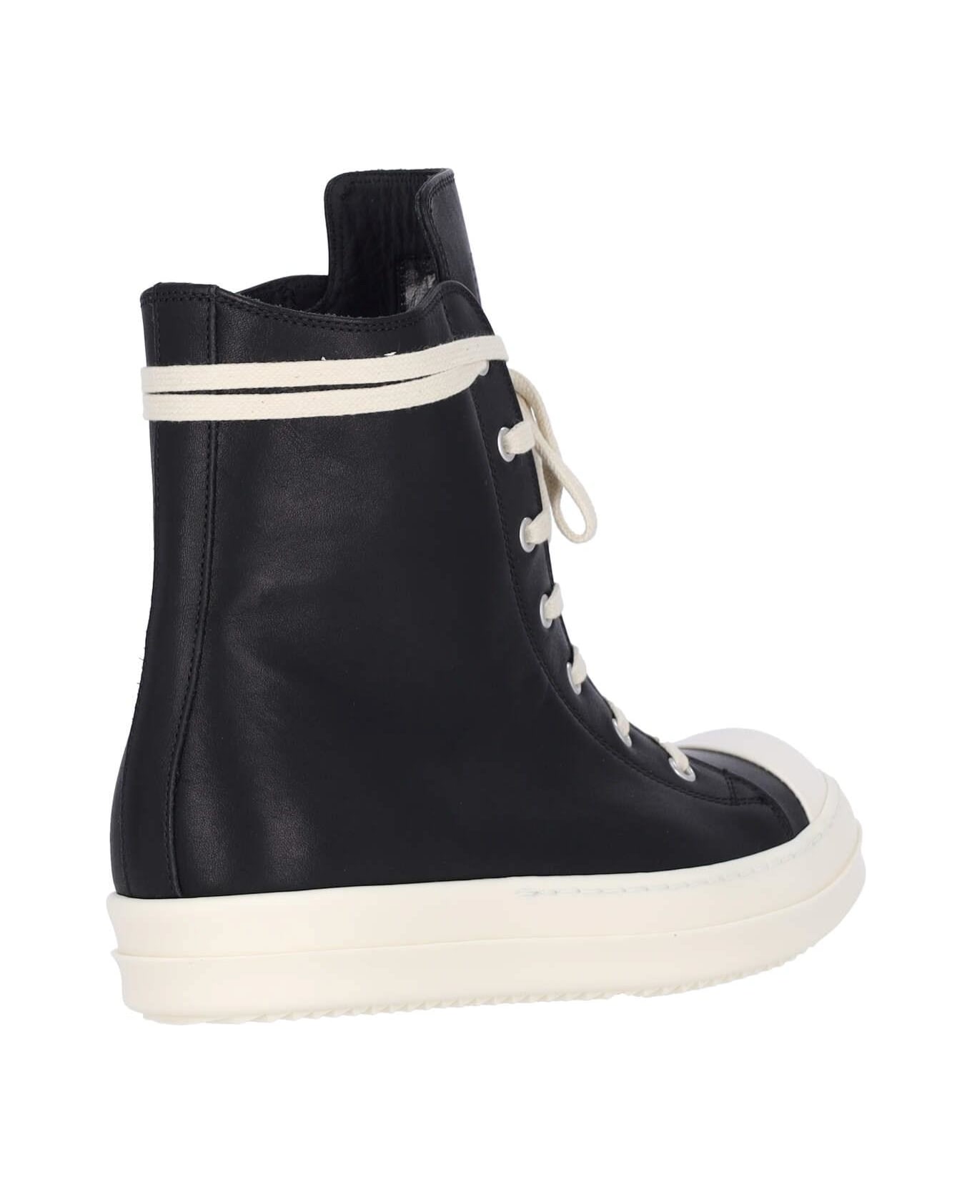 【関税込み】RICK OWENS Sneakers Buy Rick Owens Porterville Jumbo Laced Sneaker 'Black Pearl