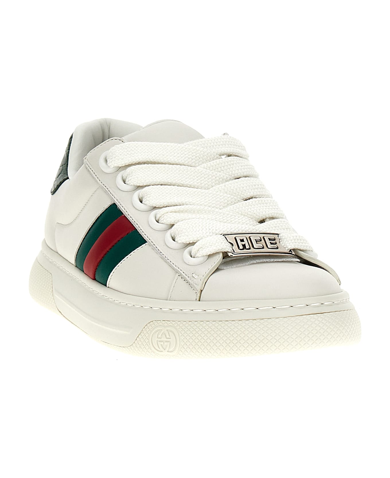 Gucci 'hyper Ace' Sneakers - White スニーカー