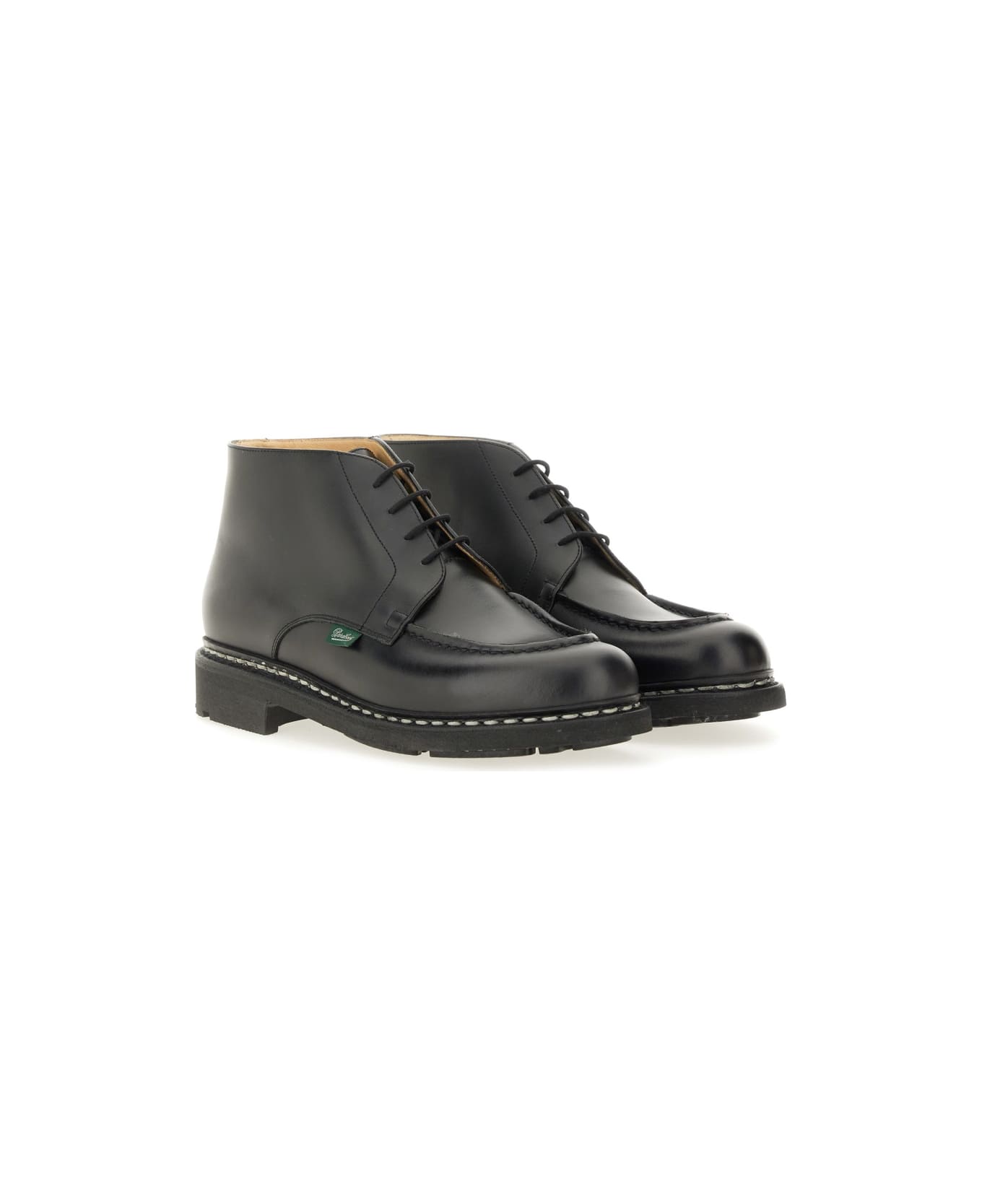 Paraboot Leather Boot - BLACK