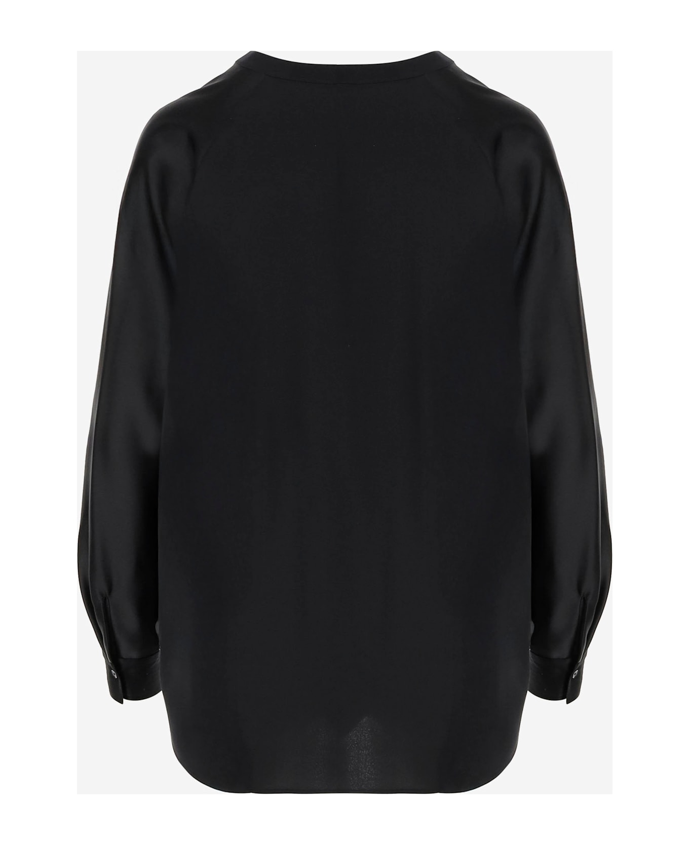 Vince Silk Shirt - Black