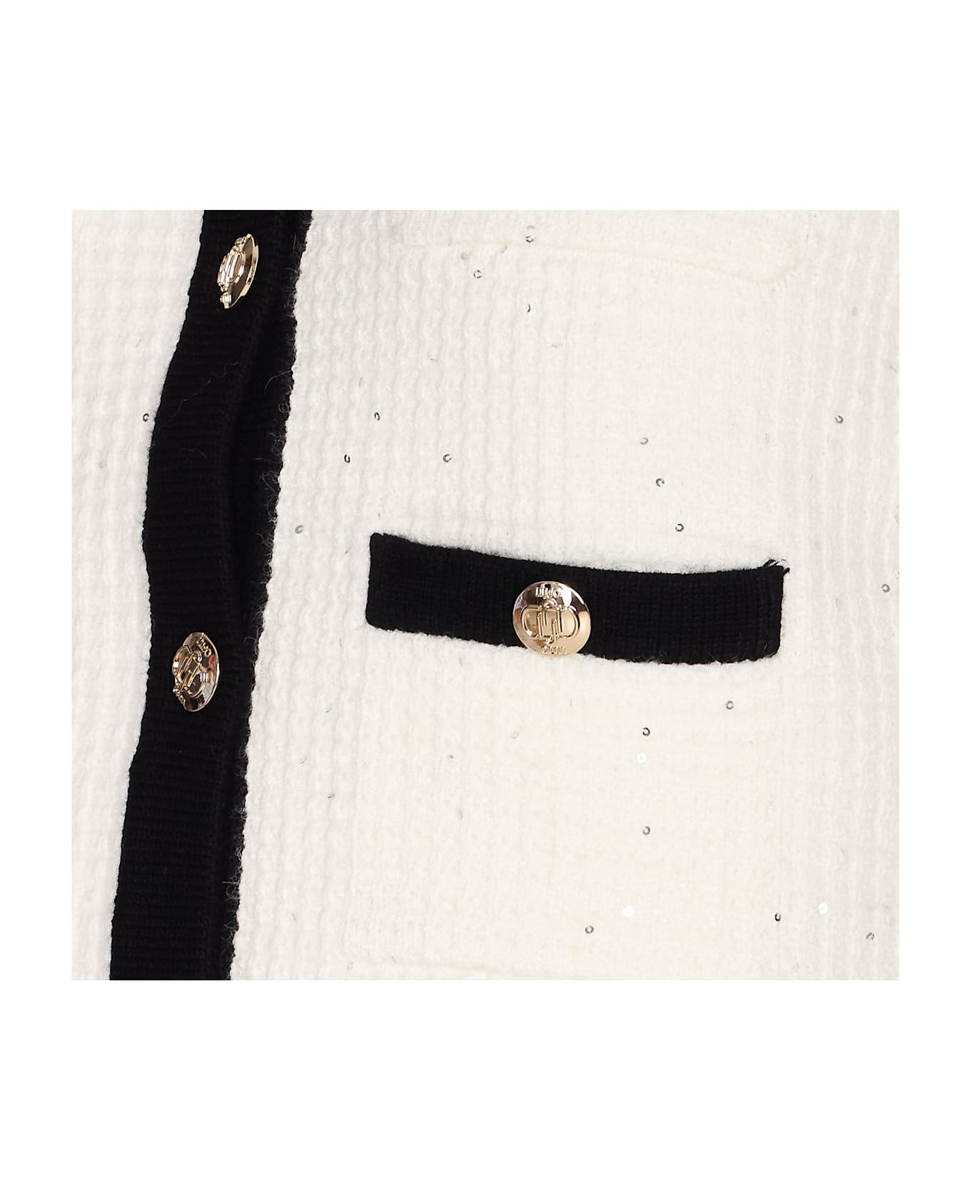 Liu-Jo Boucle' Jacket - White