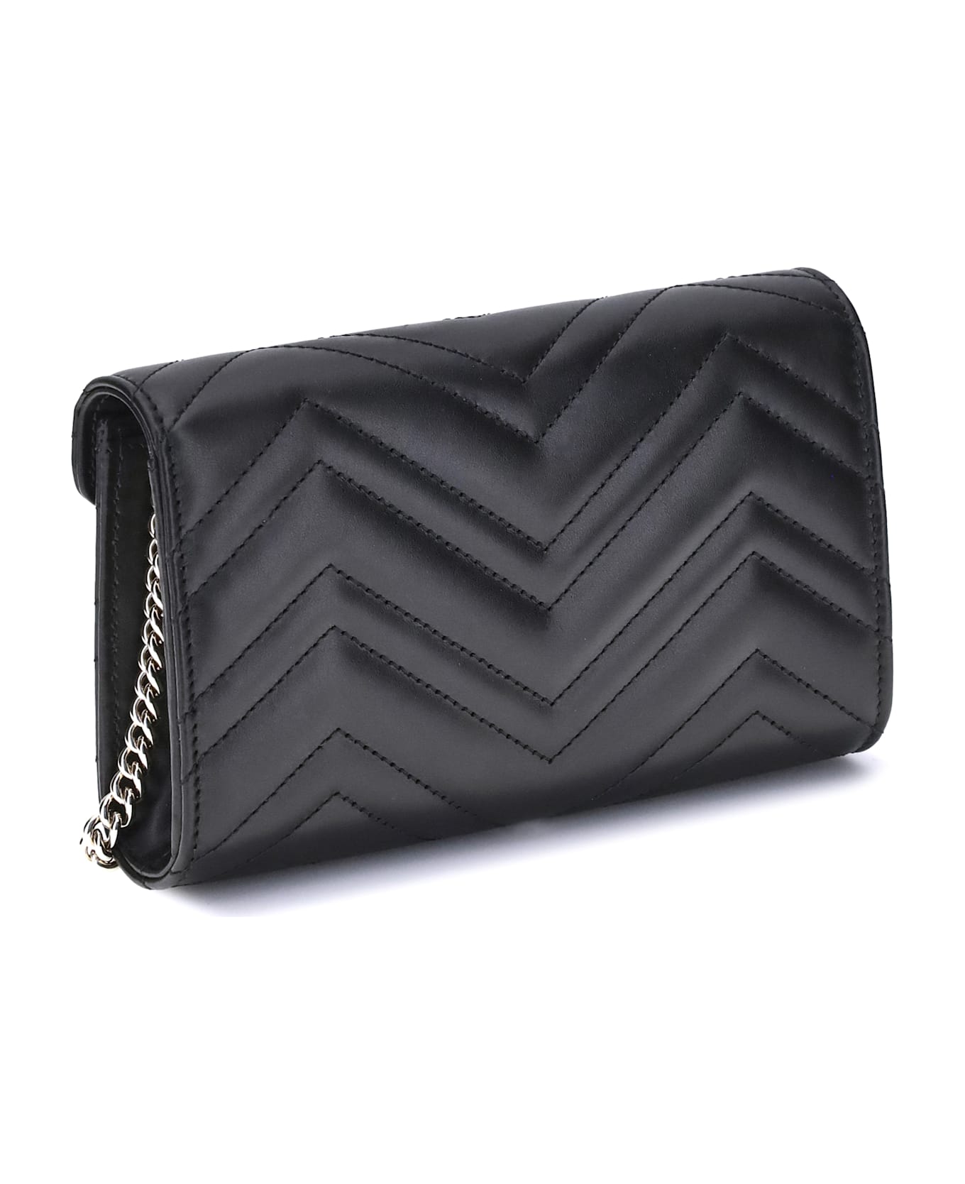 Gucci Gg Marmont Wallet With Chain