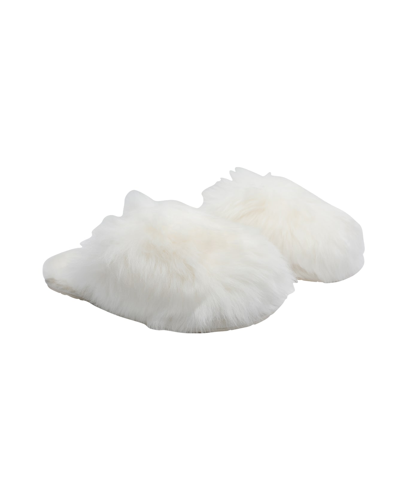 UGG Scuffette Chalet Mules - White