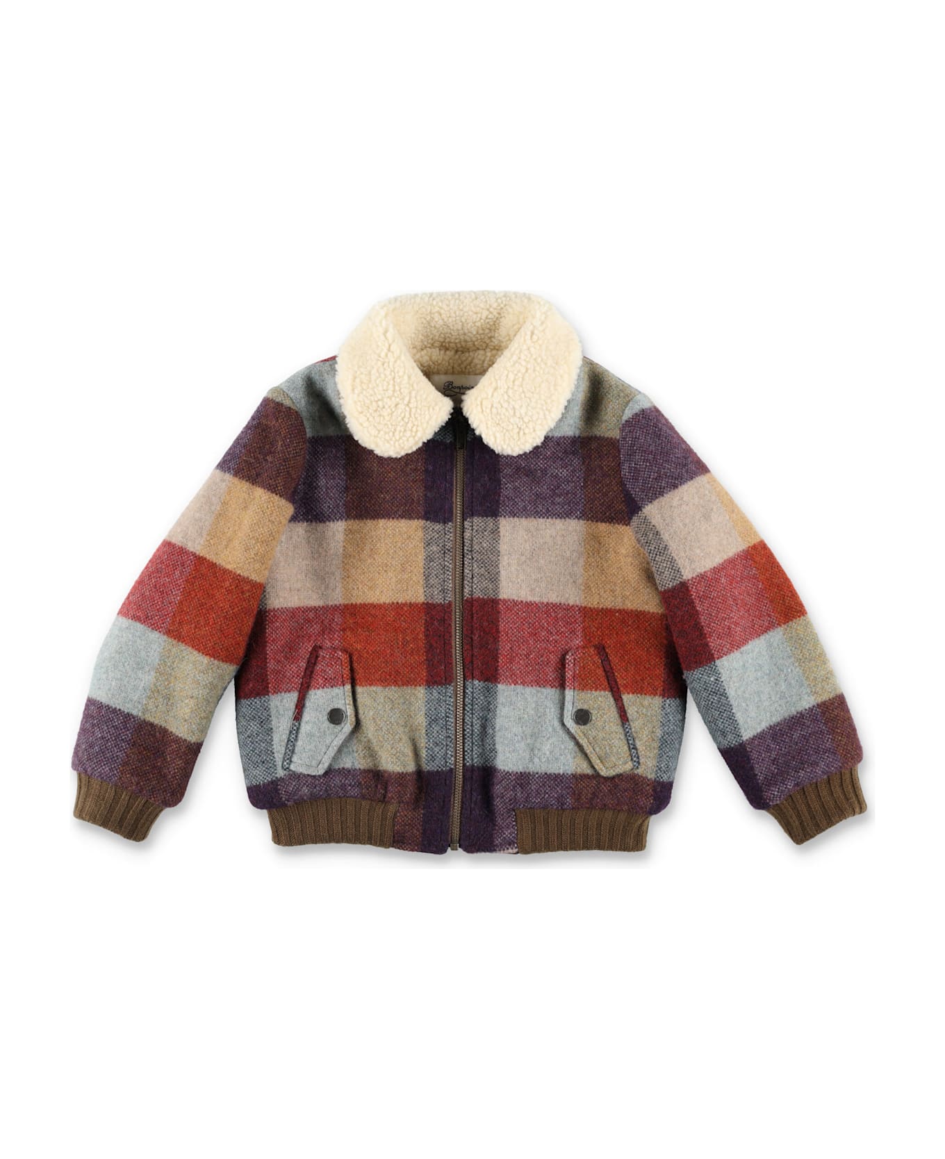 Bonpoint Kid - Jodie Checked Jacket - MULTICOLOR