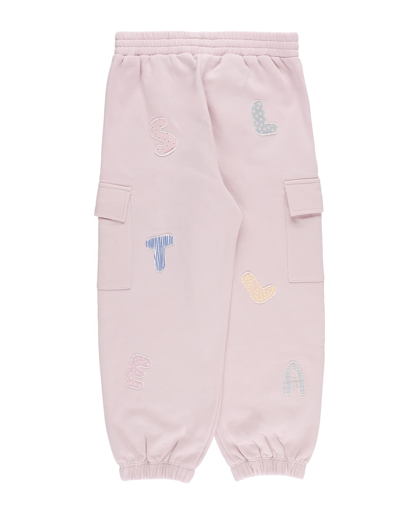 Stella McCartney Pants With Logo - Pink