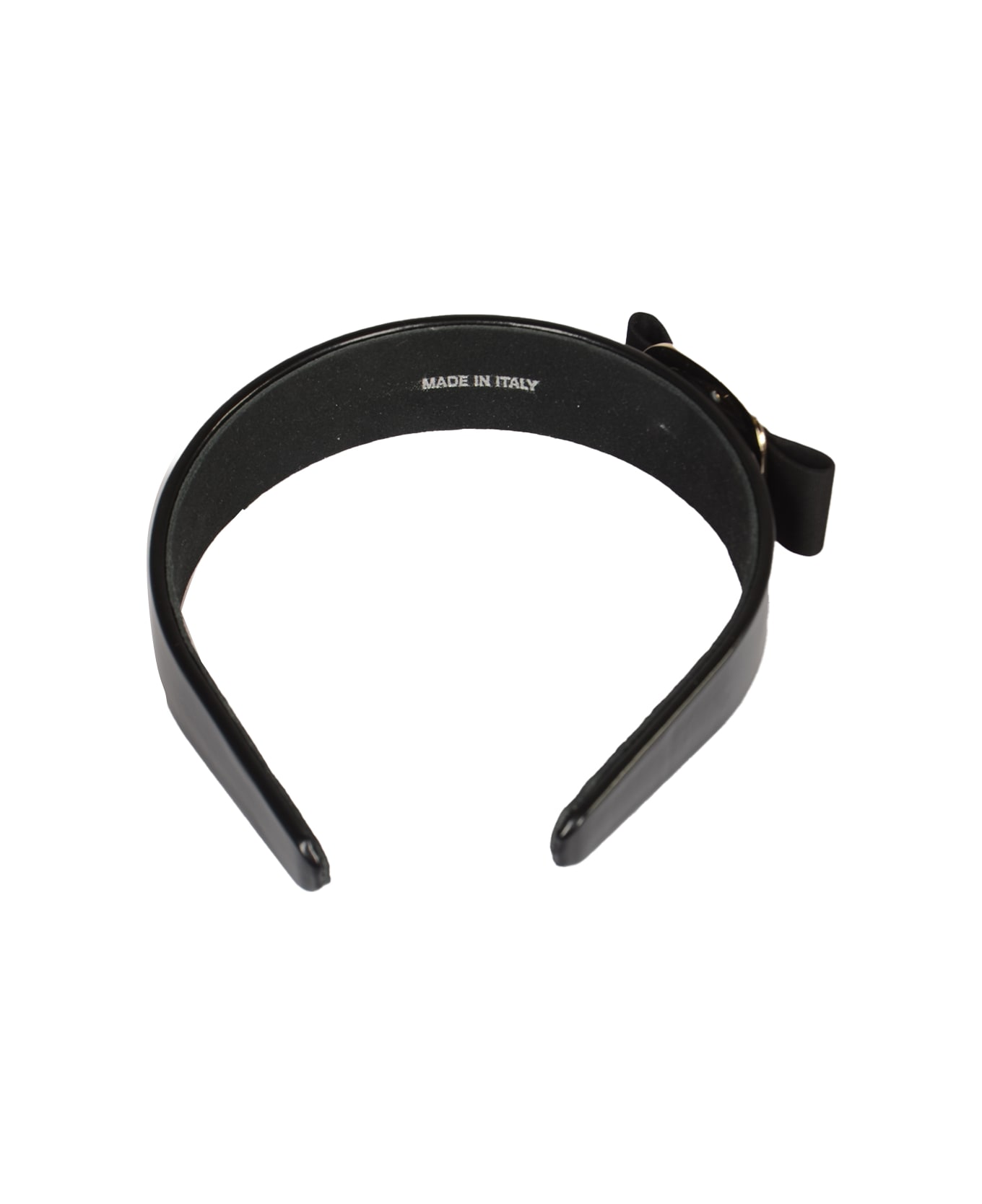 Ferragamo Bow Detail Headband - Black 帽子