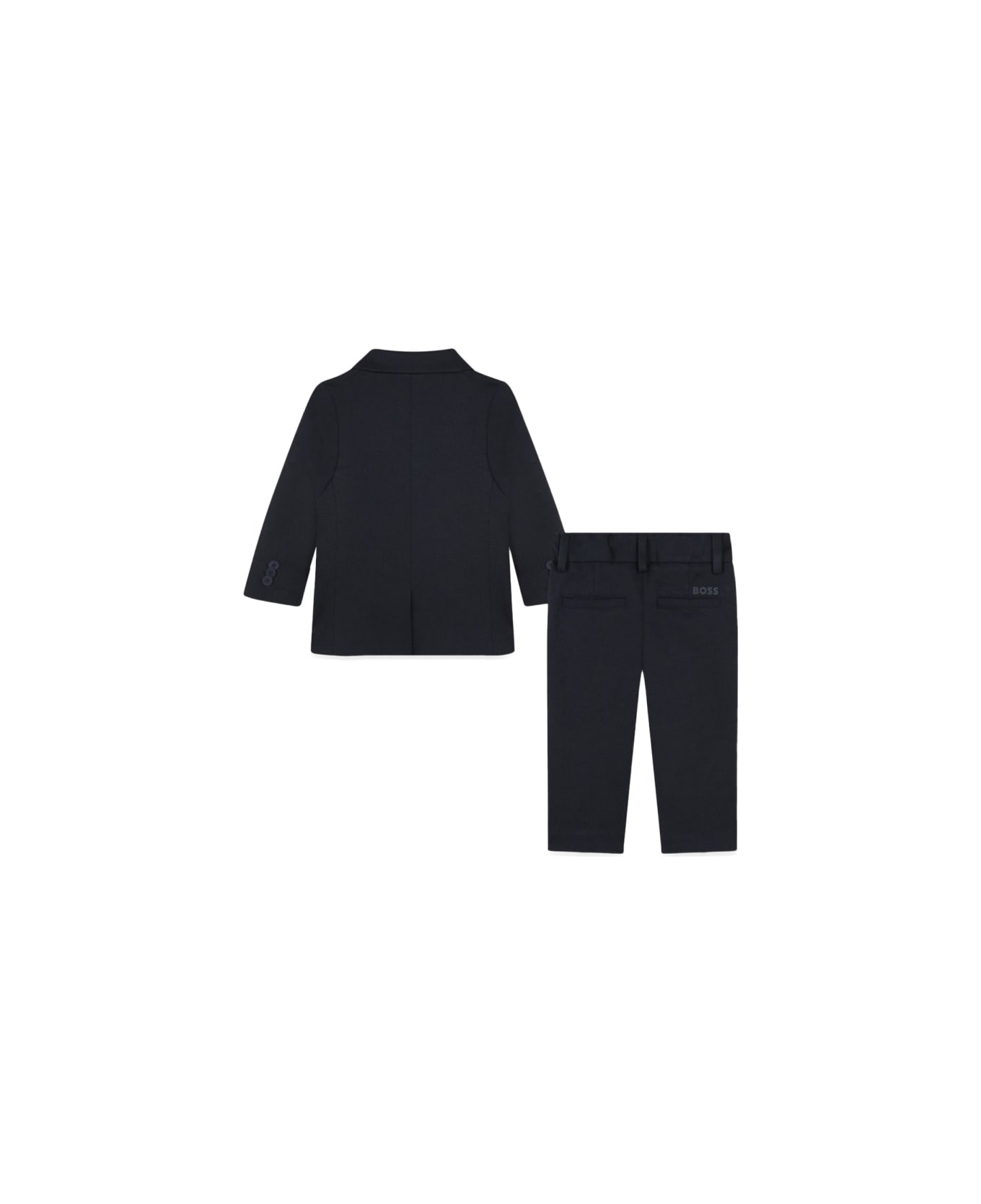 Hugo Boss Shirt+sweater Suit - BLUE