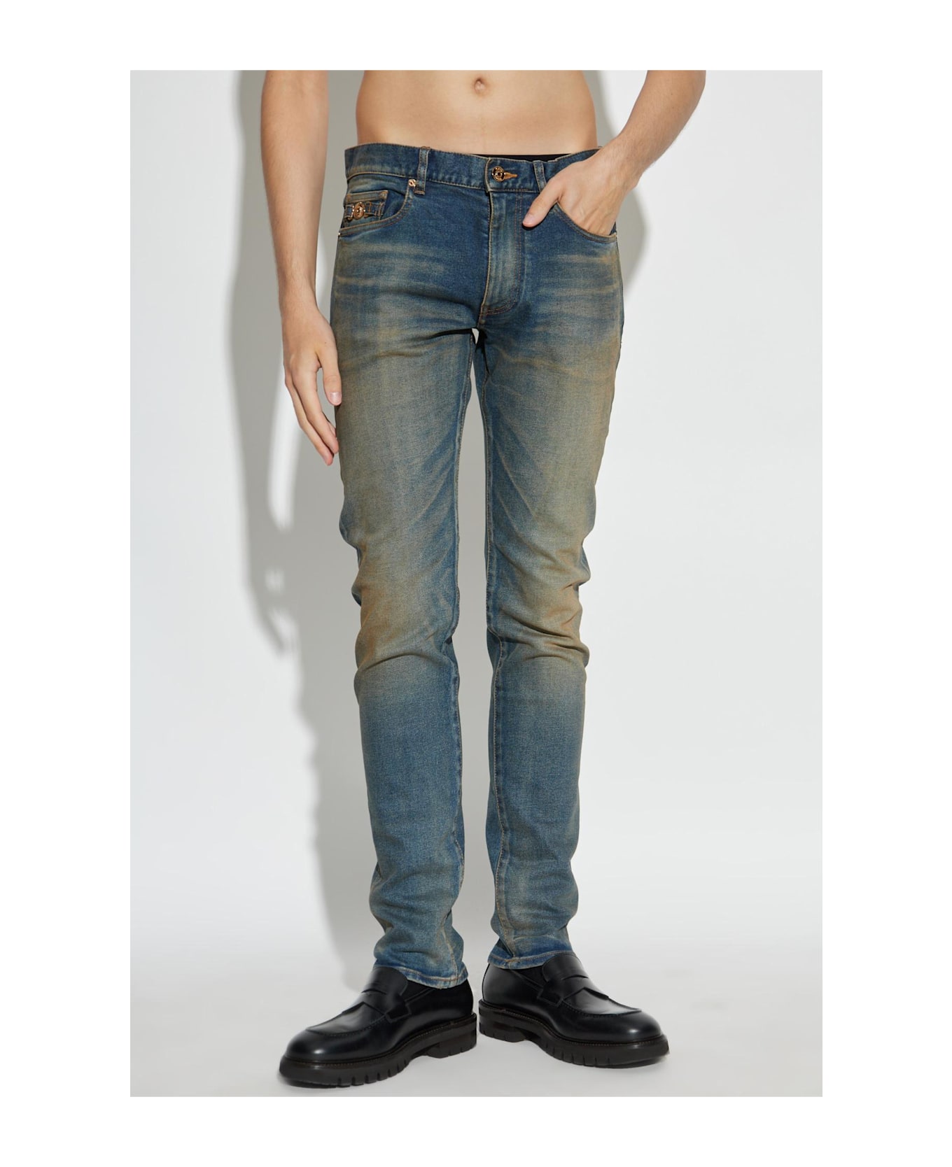 Versace Jeans With 
vintage
 Effect - BLUE