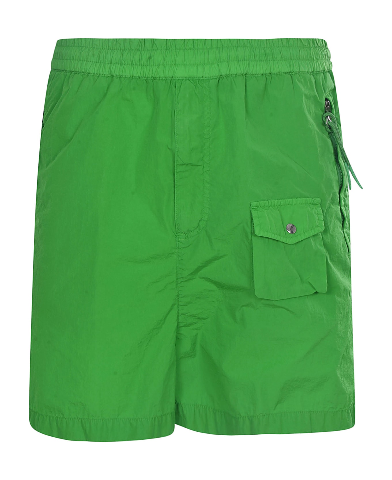 Moncler Genius Multi-pocket Detailed Shorts - Verde