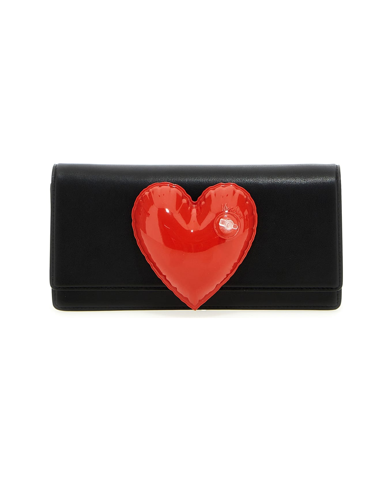Moschino Heart-filled Clutch Bag - C