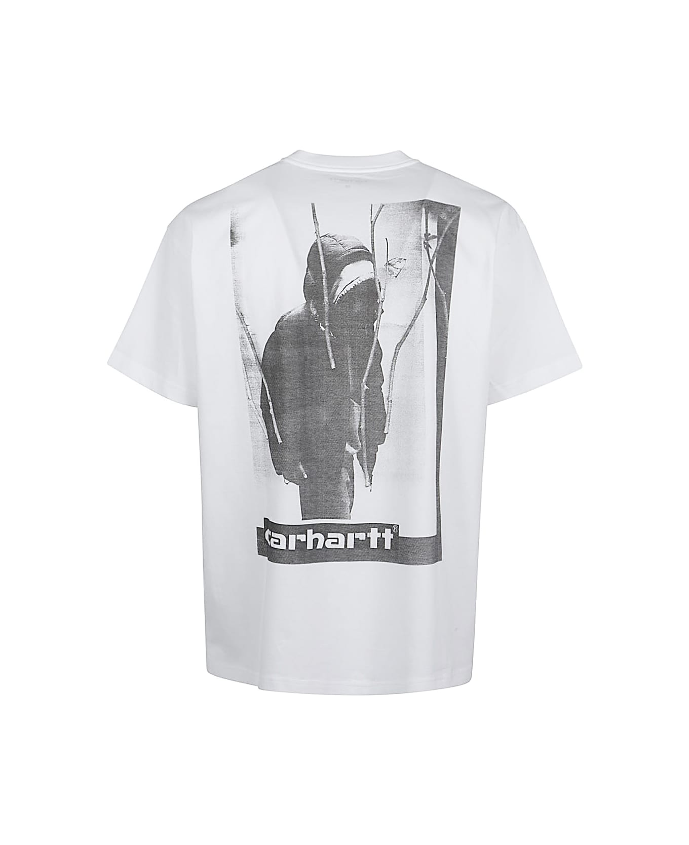 Carhartt WIP Logo Cotton T-shirt - White