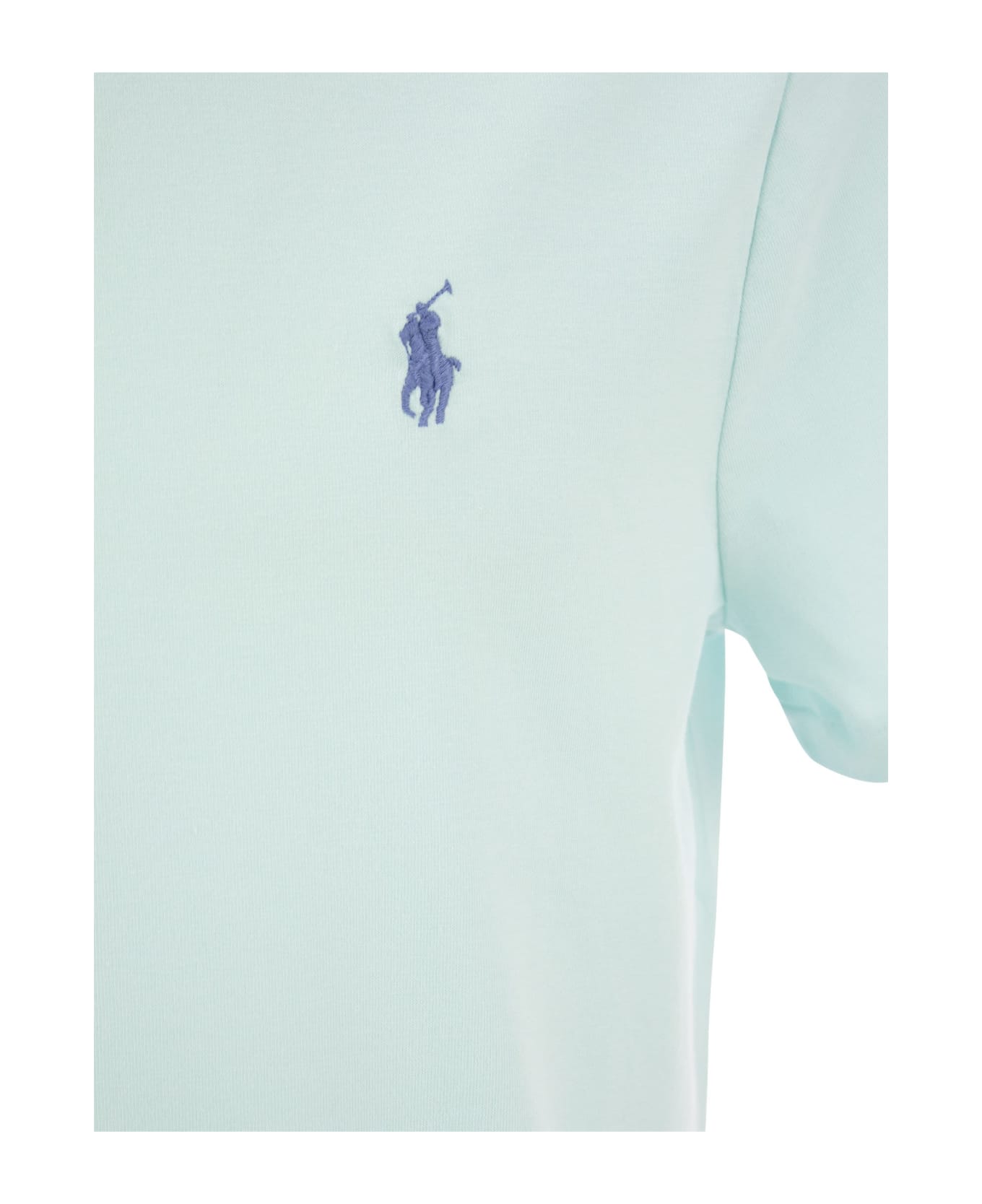 Polo Ralph Lauren Round Neck T-shirt - Light Blue シャツ