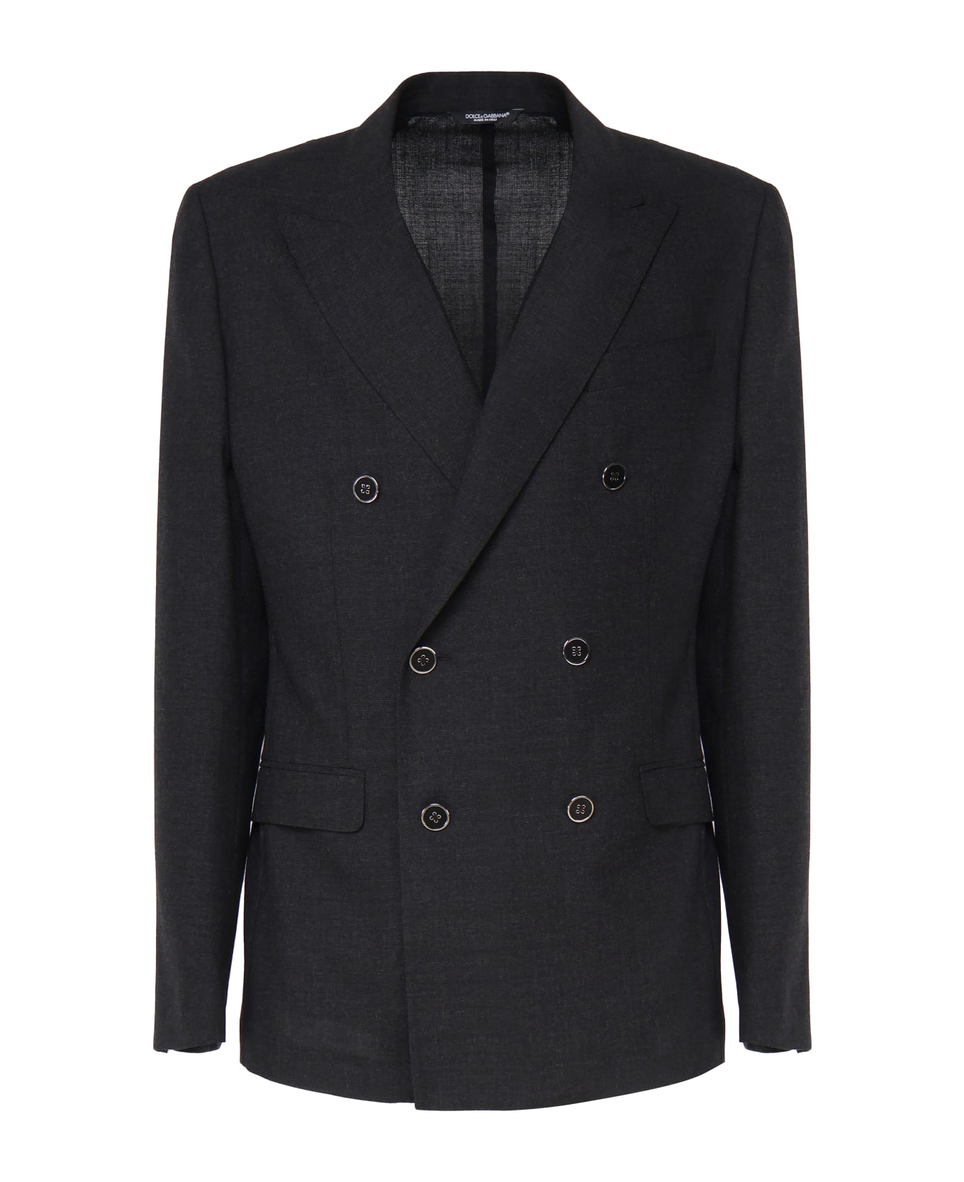 Dolce & Gabbana Double Breasted Blazer - Greish blackco