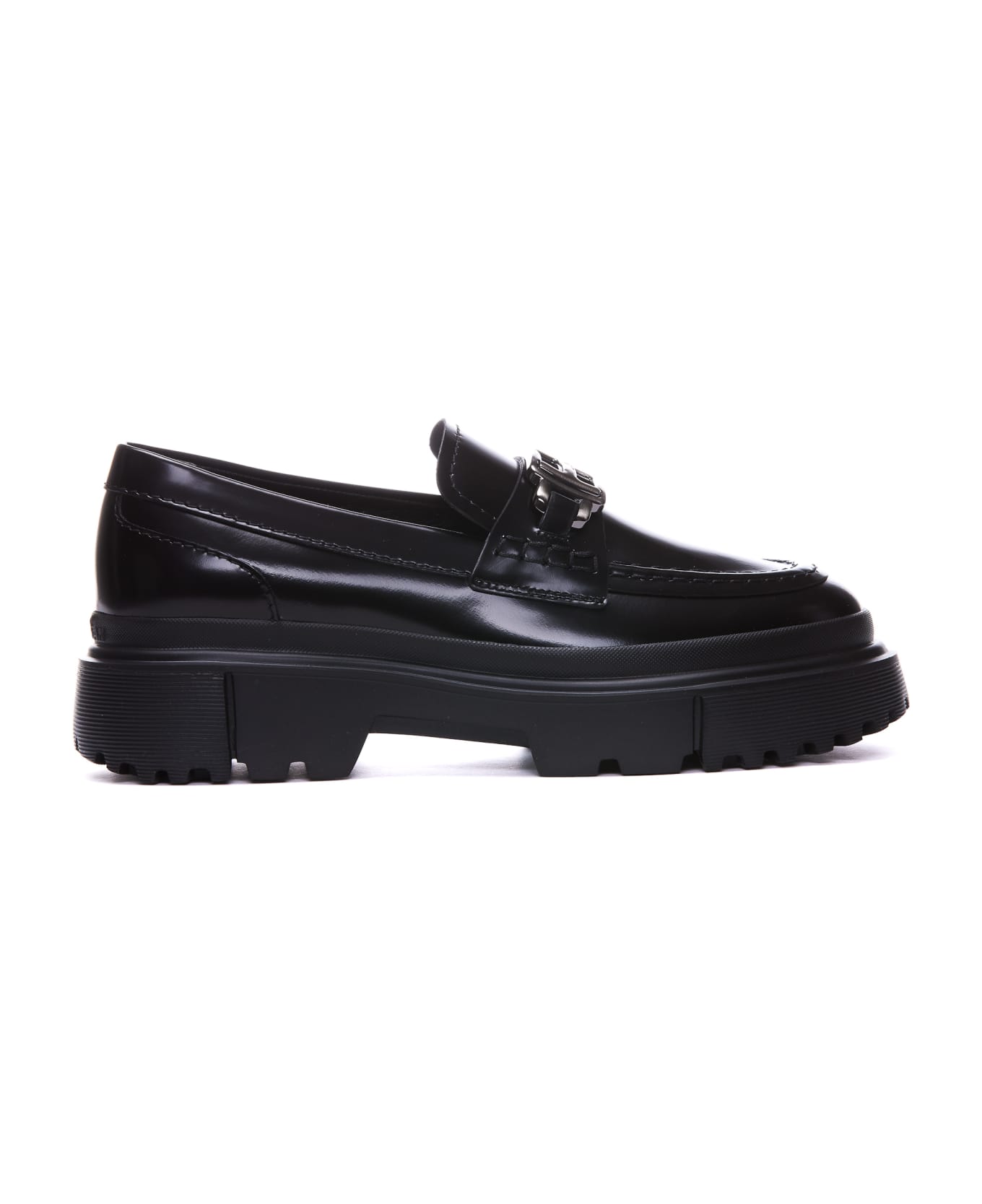 Hogan H619 Loafers - BLACK