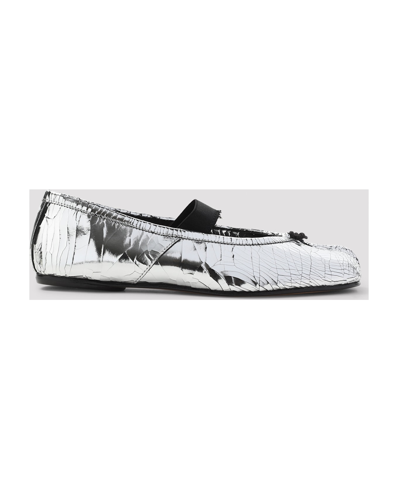 Maison Margiela Ballet Shoe - Silver Black