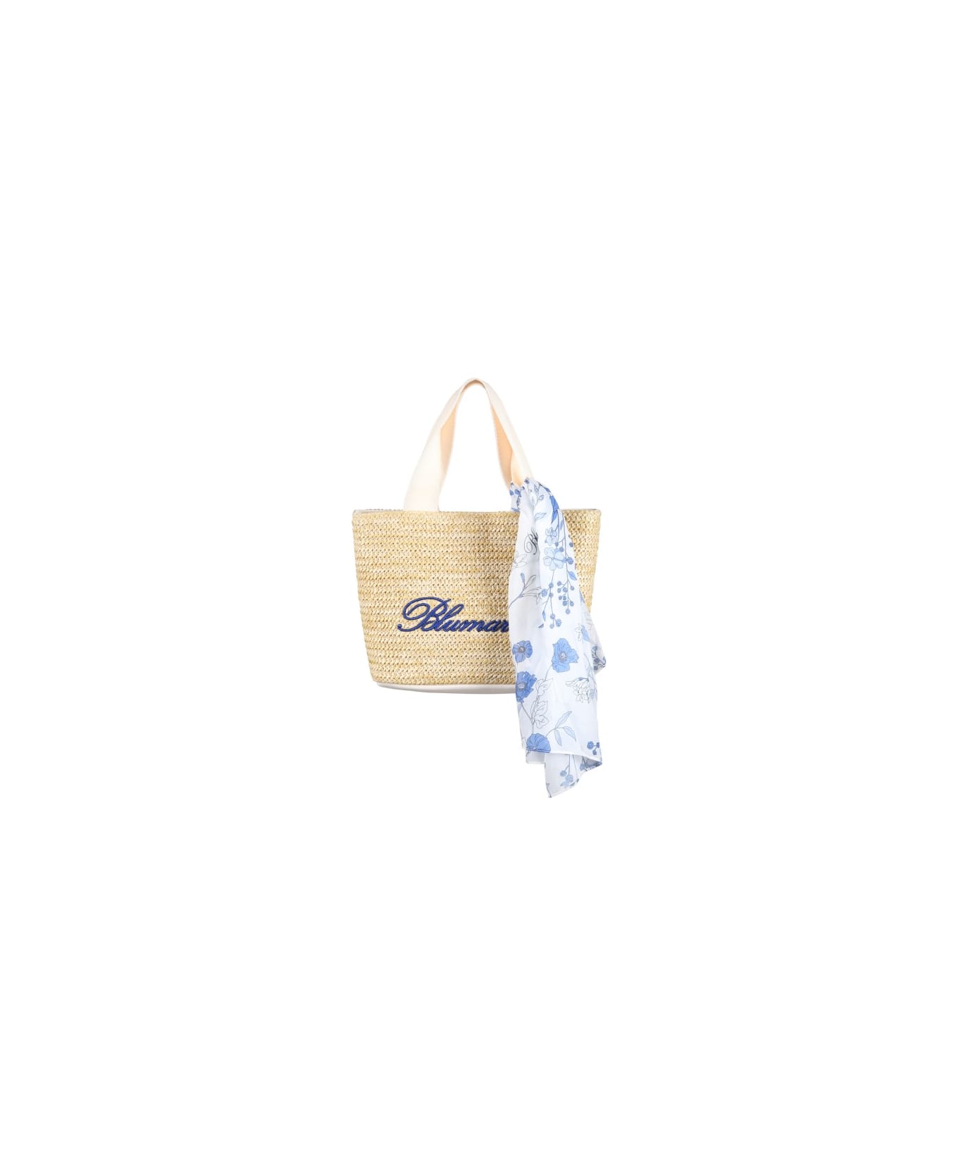 Miss Blumarine Bag With Logo - Blue