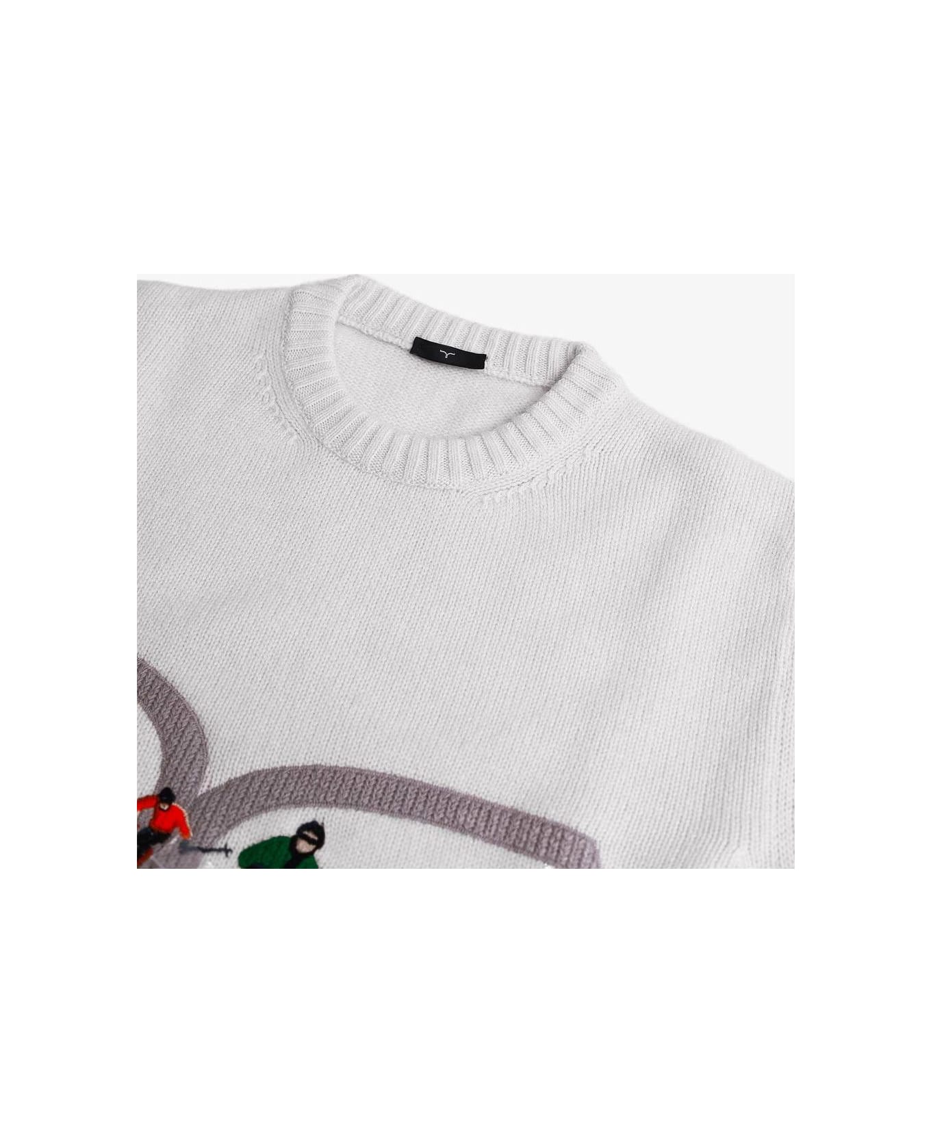 Larusmiani Sweater Ski Collection Sweater - Ivory ニットウェア