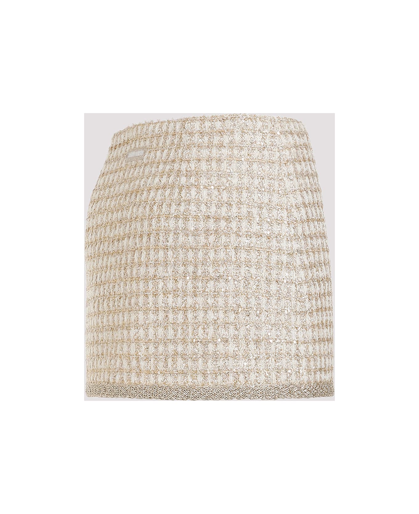 Miu Miu Mini Skirt - Avorio Oro