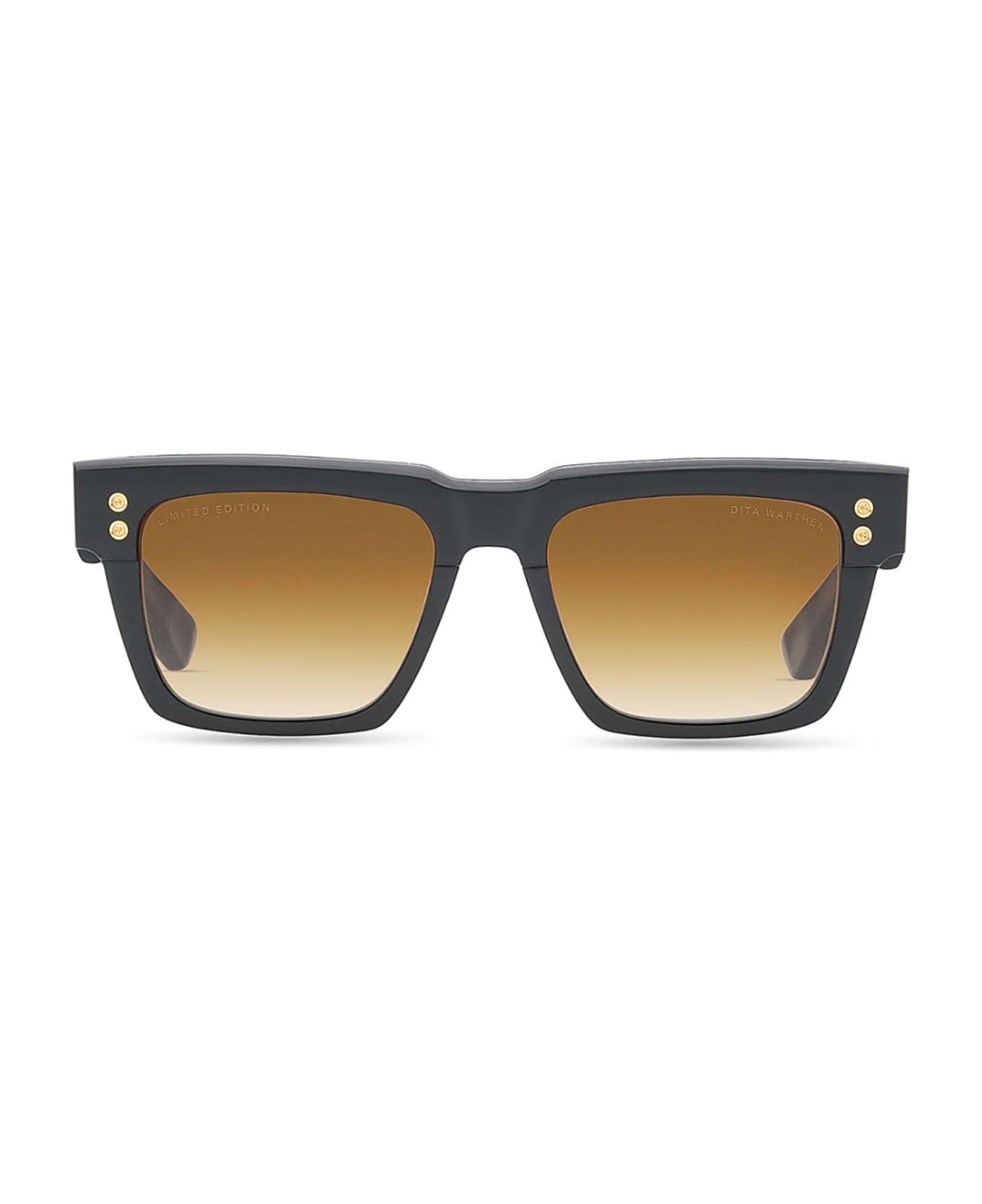 Dita DTS434/A/01 WARTHEN Sunglasses - Black Yellow Gold サングラス