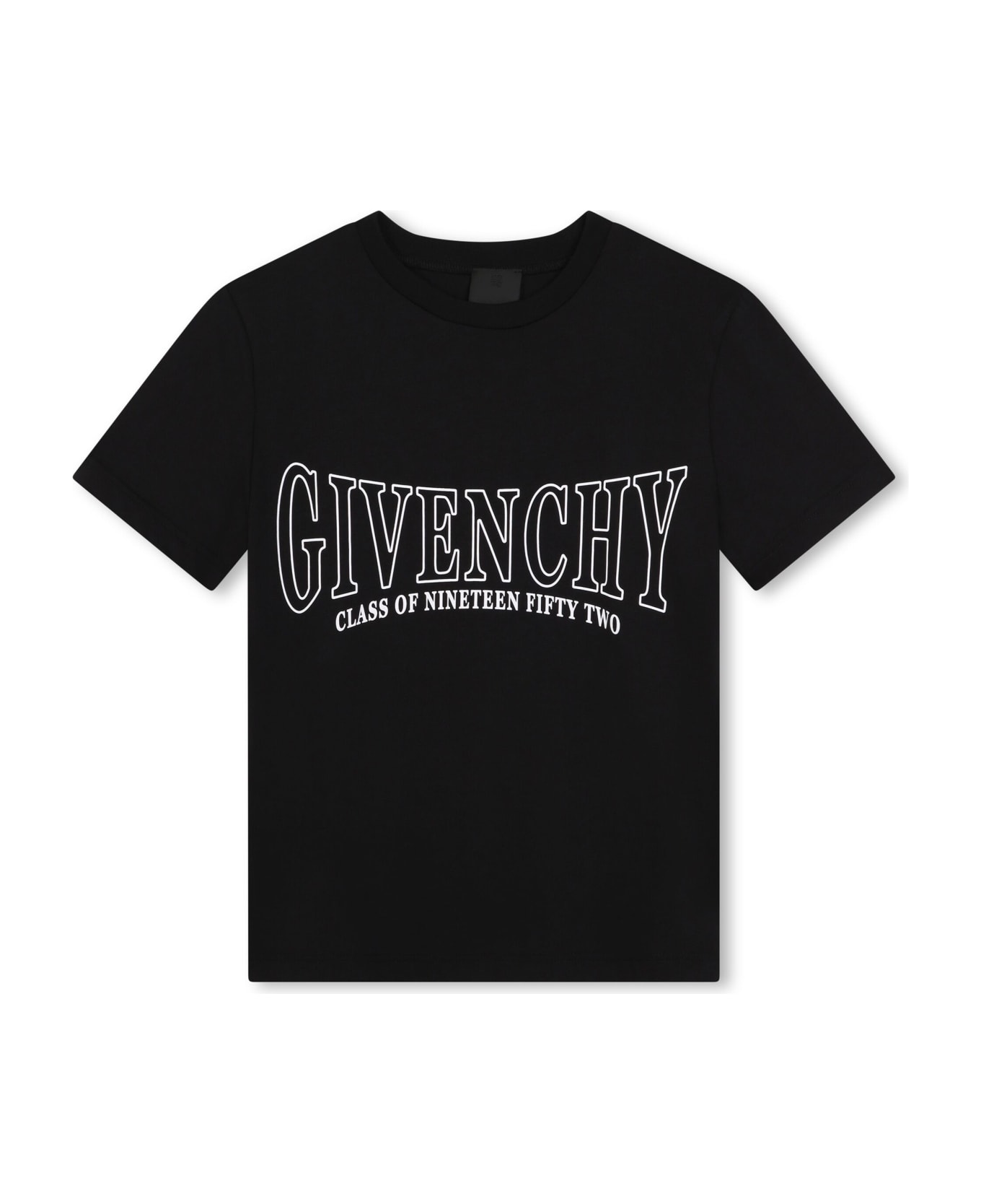 Givenchy Black 2-layer T-shirt With Print - Black