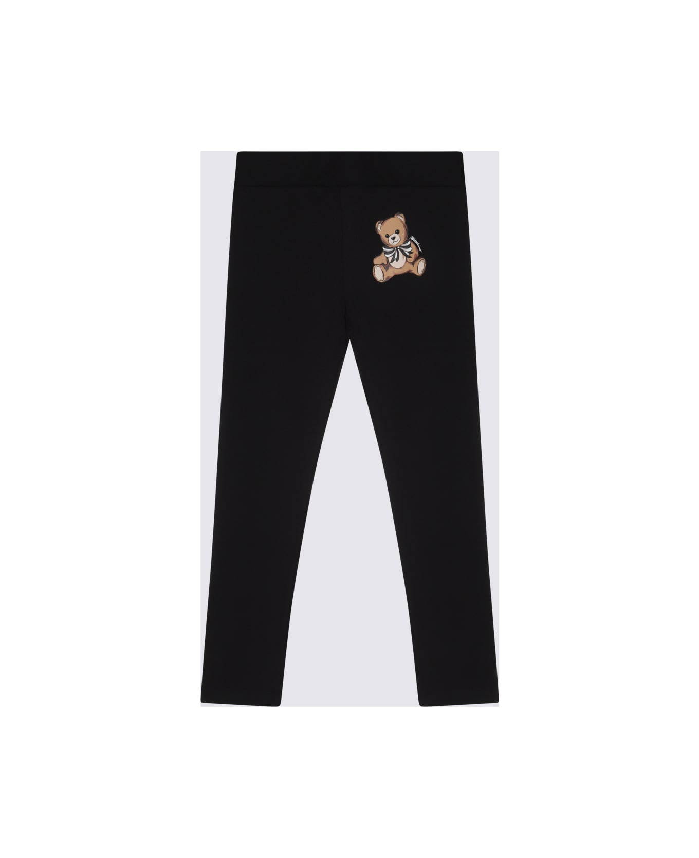 Moschino White And Black Cotton Jumpsuit - CLOUD/BLACK
