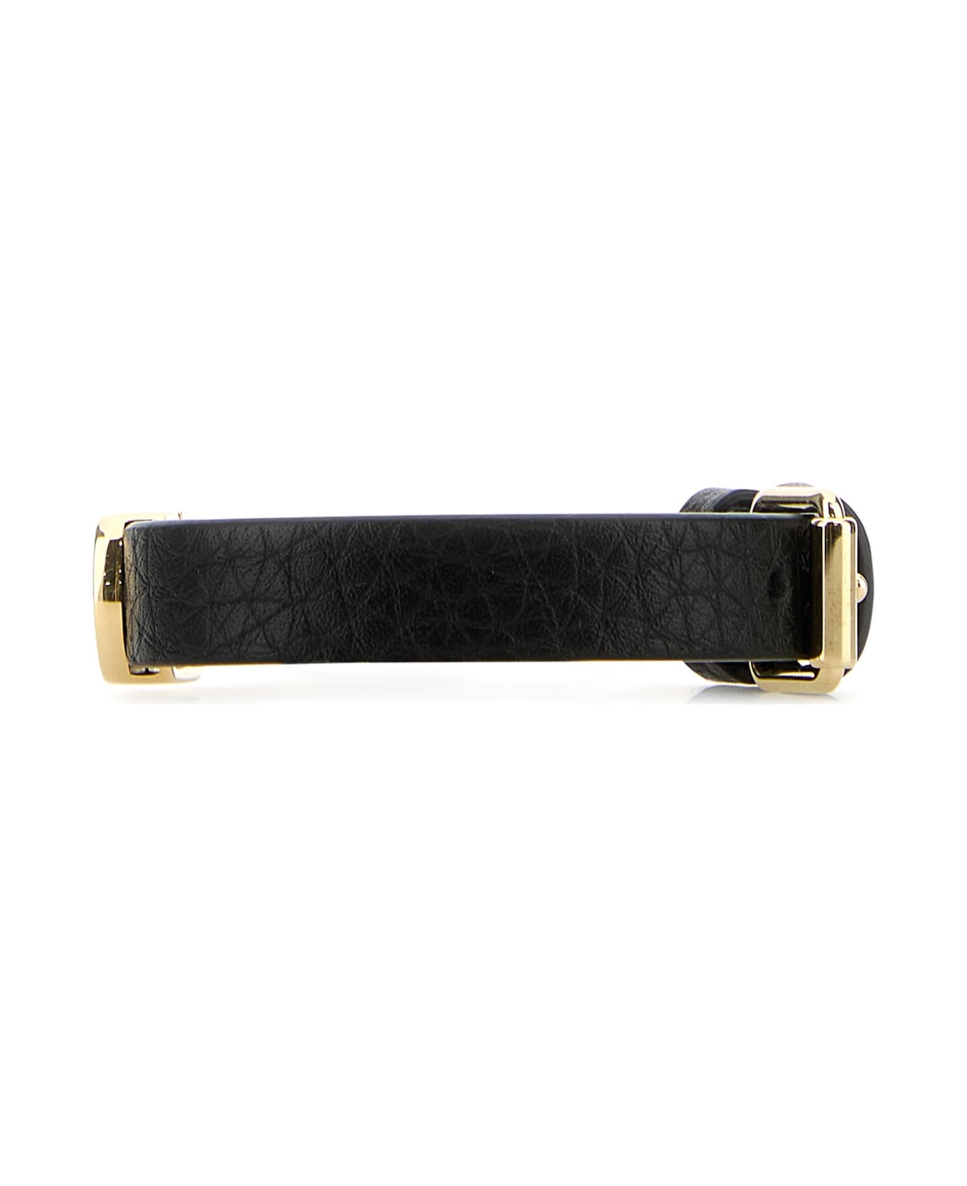 Valentino Garavani Leather Bracelet | Vlogo - NERO