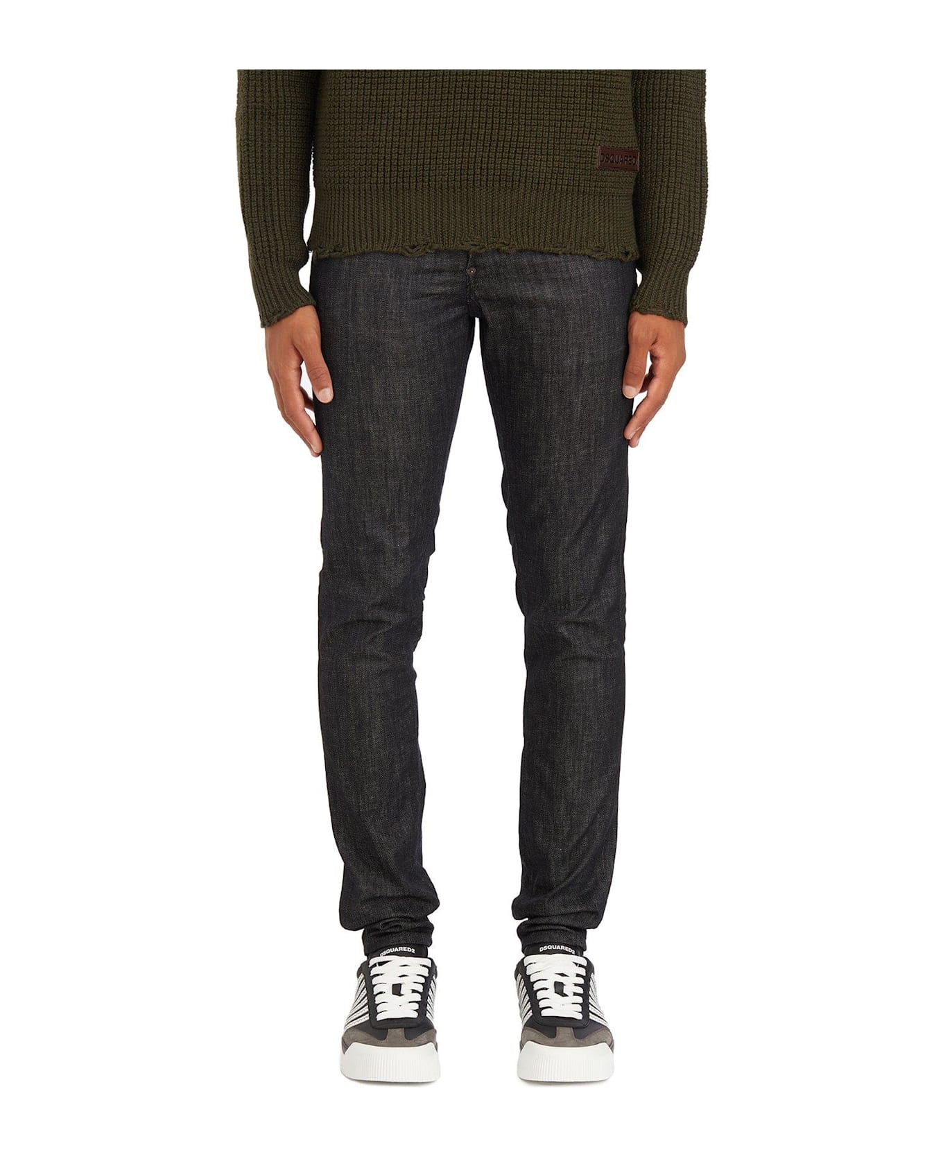 Dsquared2 Low-rise Skinny-cut Jeans デニム