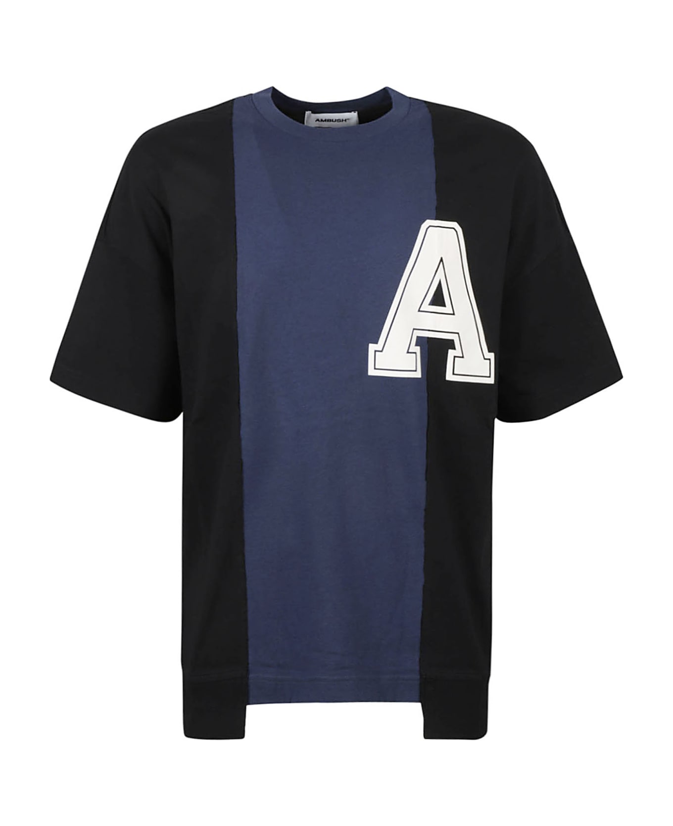 AMBUSH Varsity T-shirt - Black/Cloud