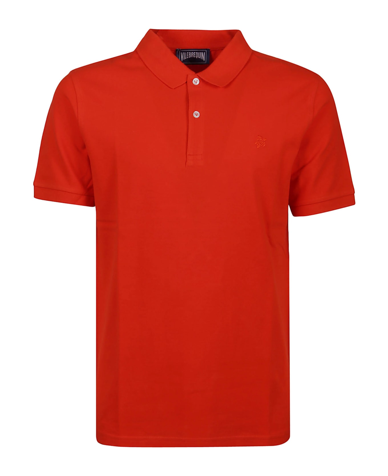 Vilebrequin Washed Polo Shirt - Arancio Tramonto