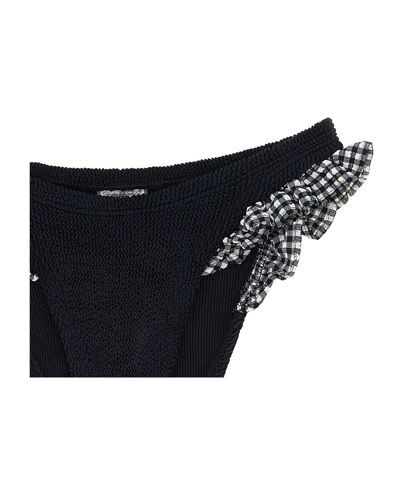 Hunza G 
jean
 Bikini - White/Black