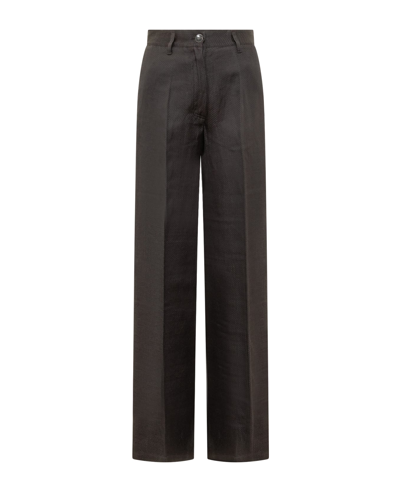 Forte_Forte Palazzo Trousers - NOIR
