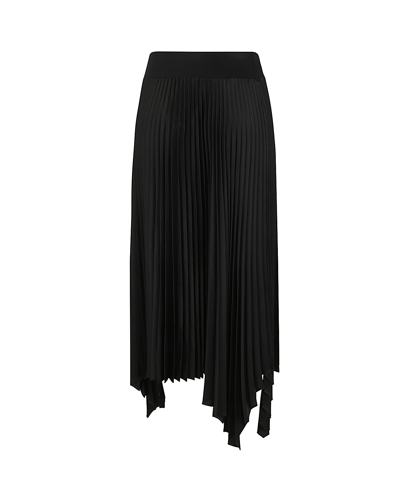 Joseph Ade Skirt Knit Weave Plisse - Black