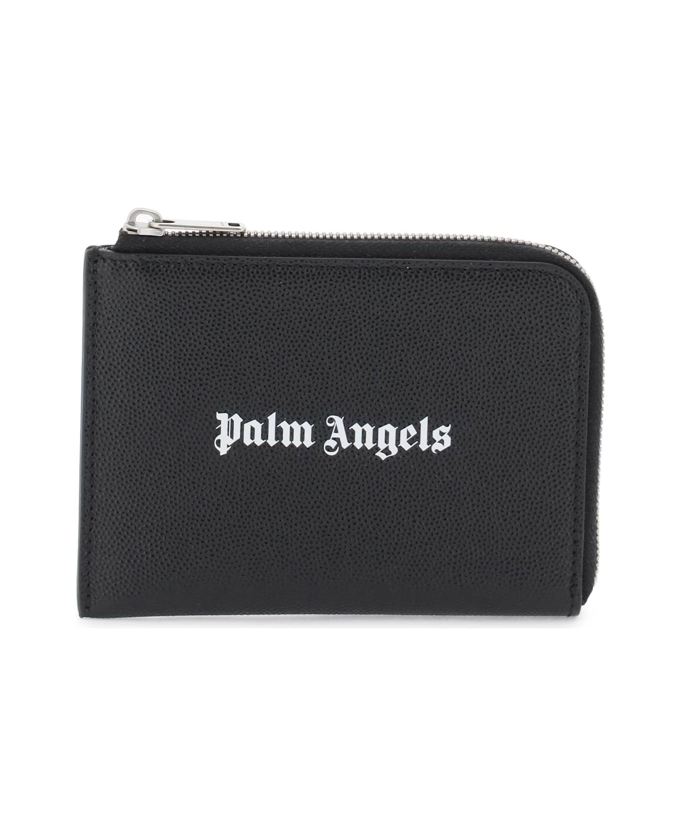 Palm Angels Mini Pouch With Pull-out Cardholder - Black 財布