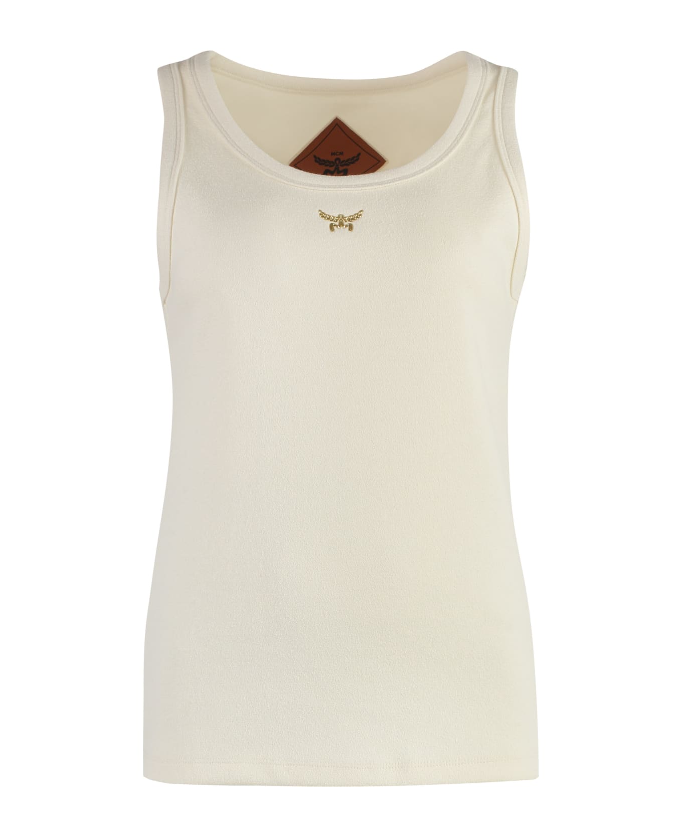 MCM Knitted Tank Top - Ivory