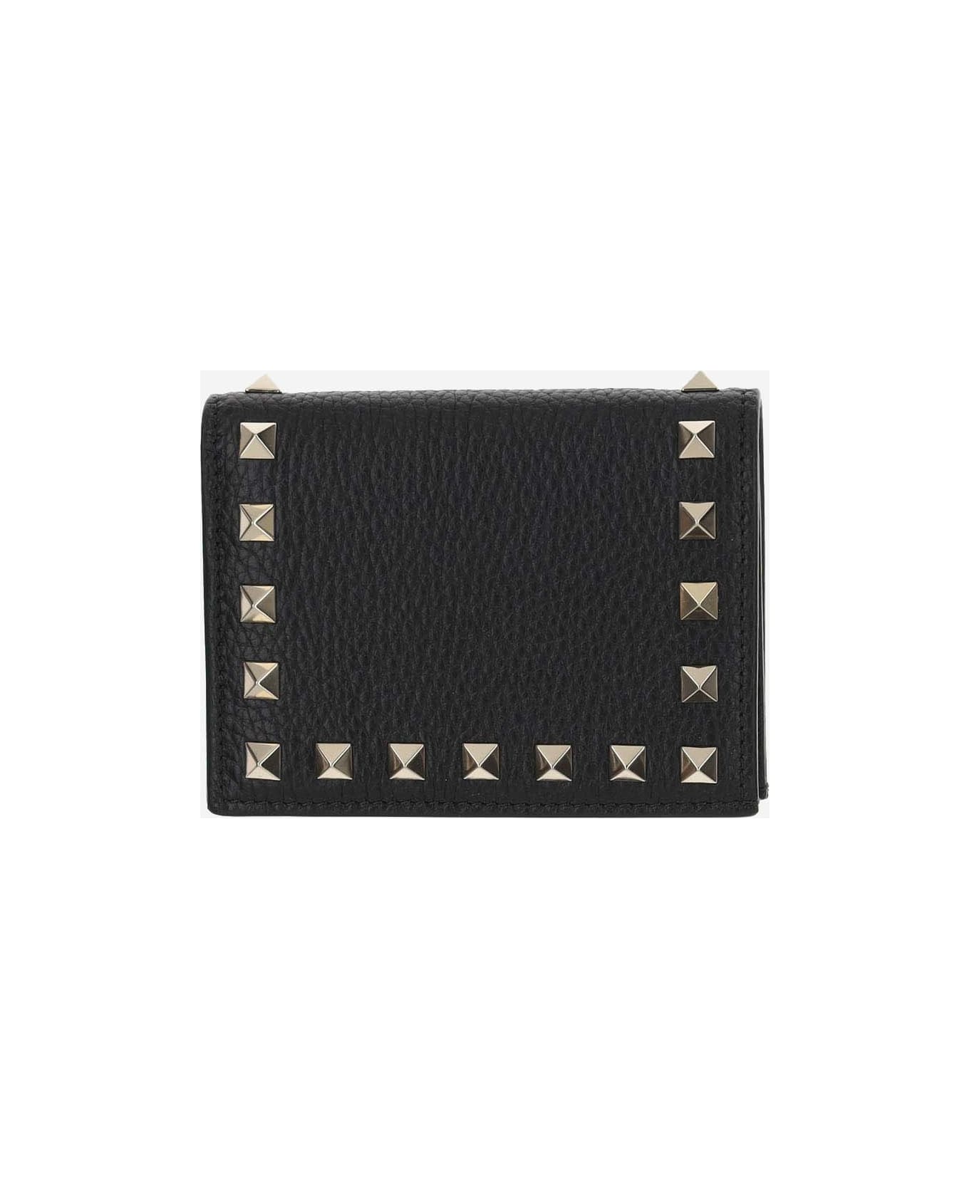 Valentino Garavani Rockstud Wallet - Nero