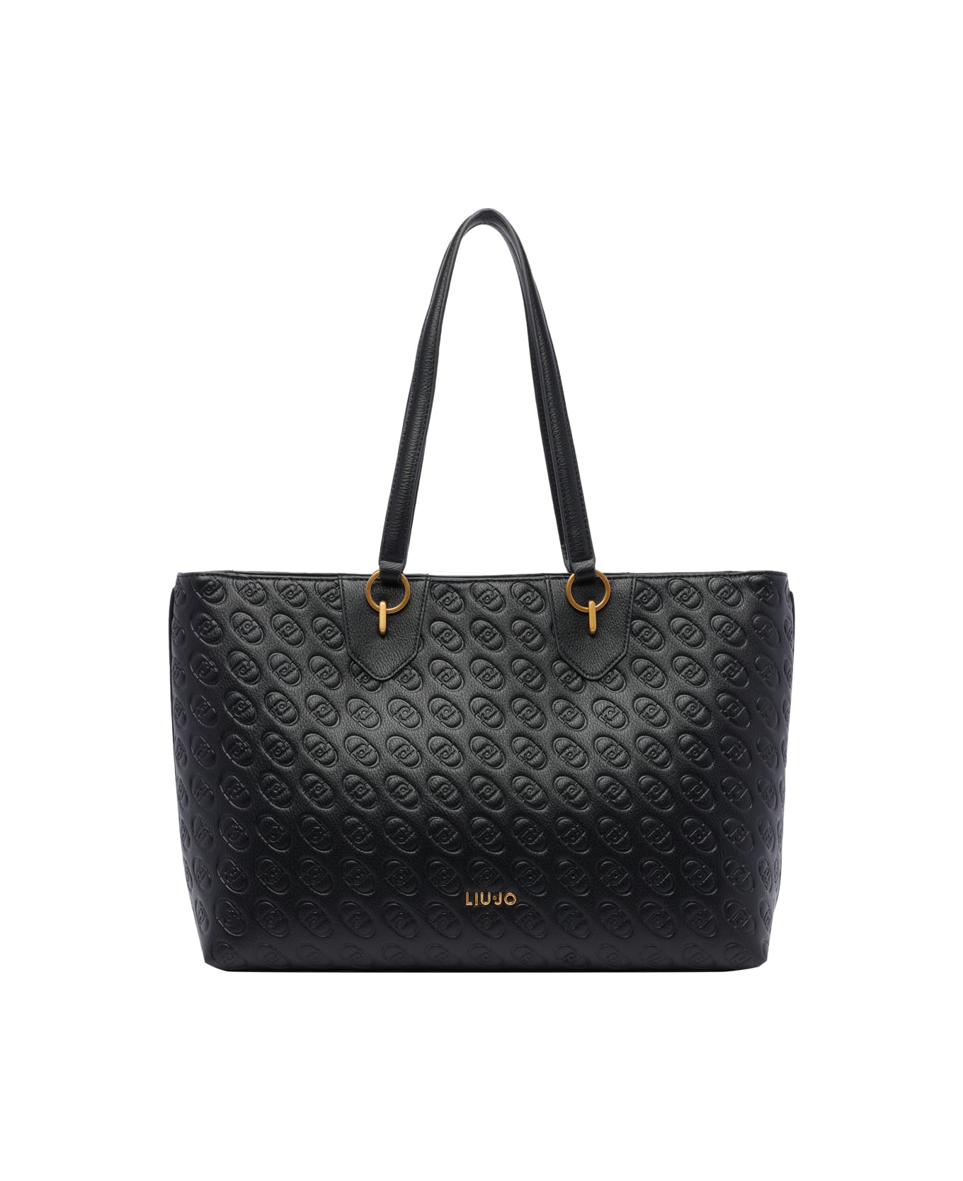 Liu-Jo Medium Logo Tote Bag - Black