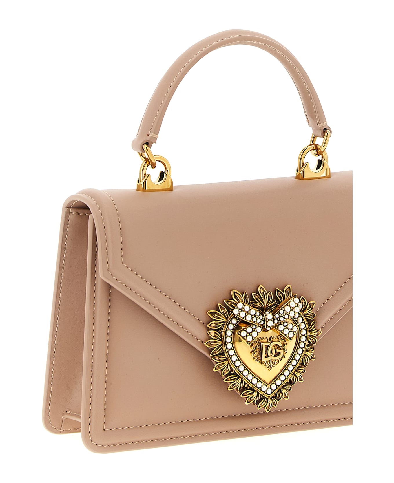 Dolce & Gabbana 'devotion' Small Handbag - Pink