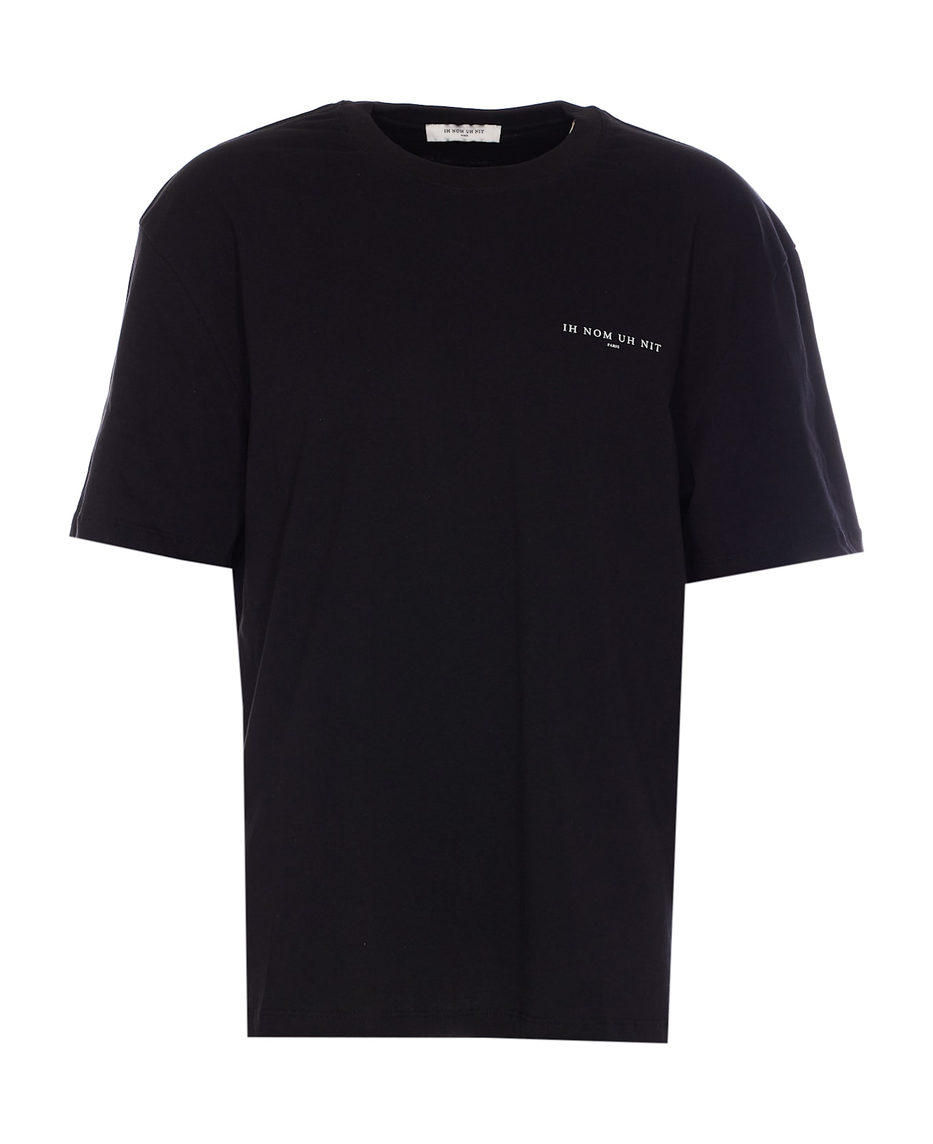 ih nom uh nit Authentic Mask T-shirt - Black