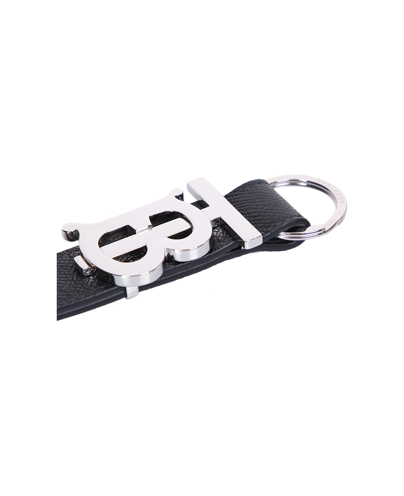 Burberry Slider Keychain Tb - Black キーリング