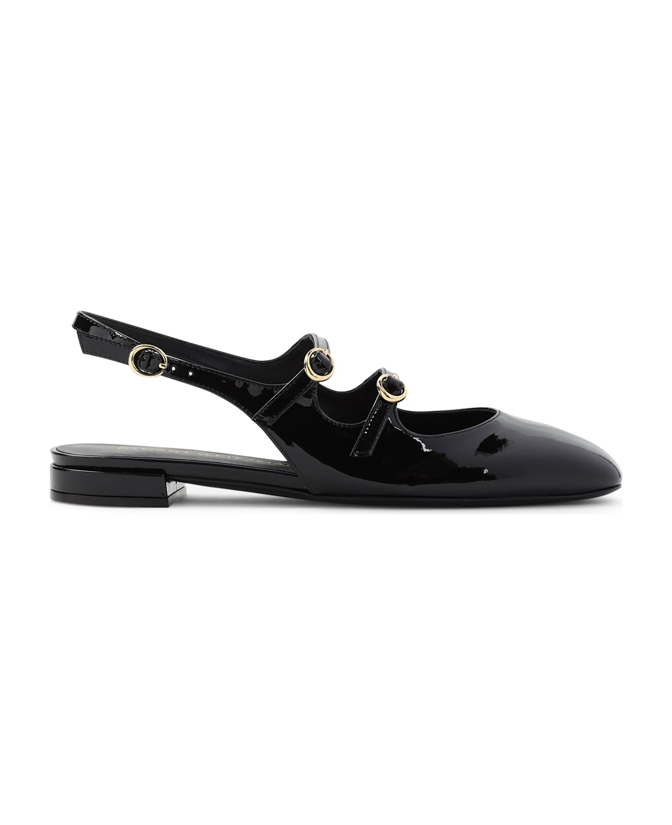 Stuart Weitzman Benni Ballerinas - Blk Black