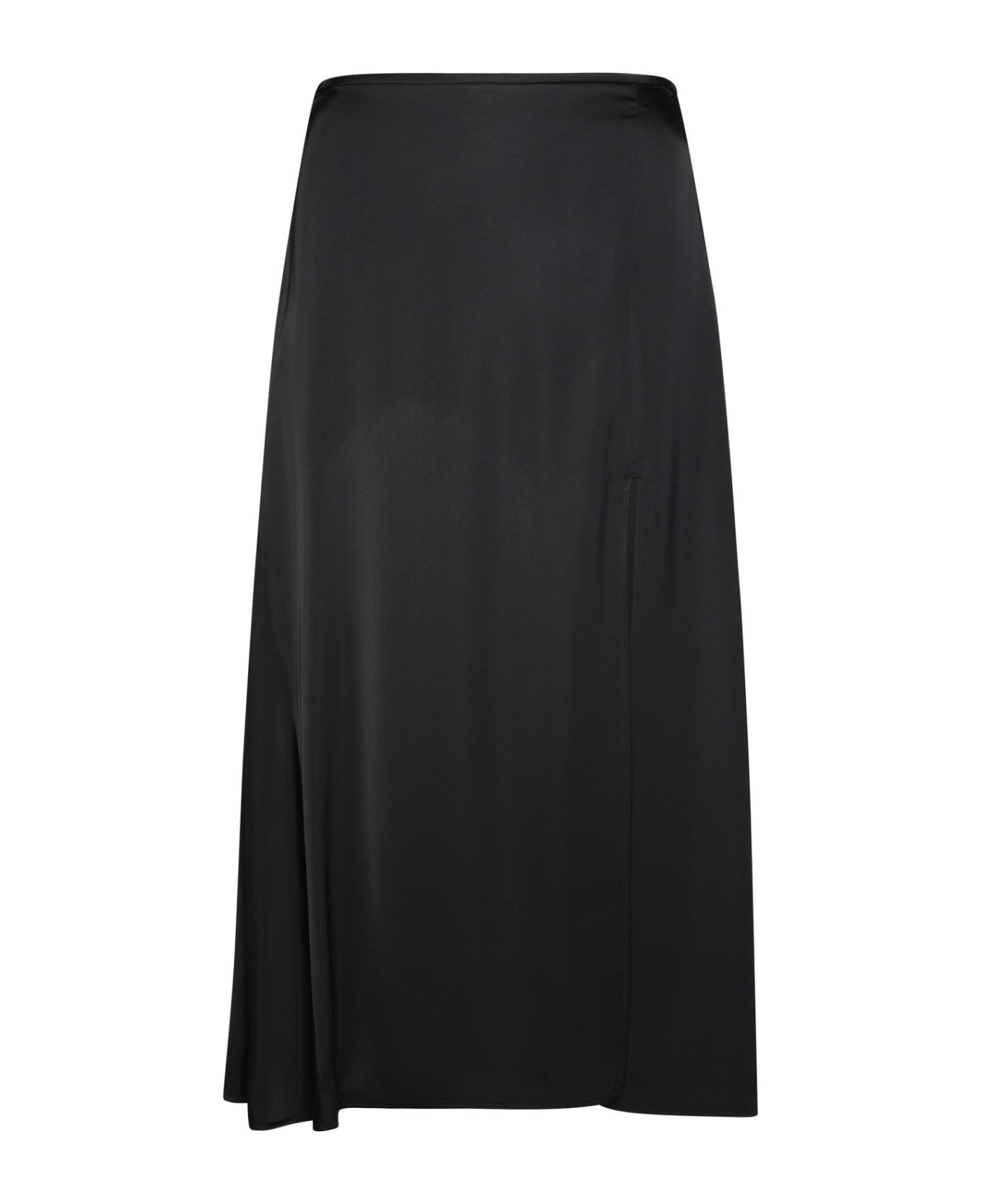 Jil Sander Black Viscose Skirt - BLACK スカート